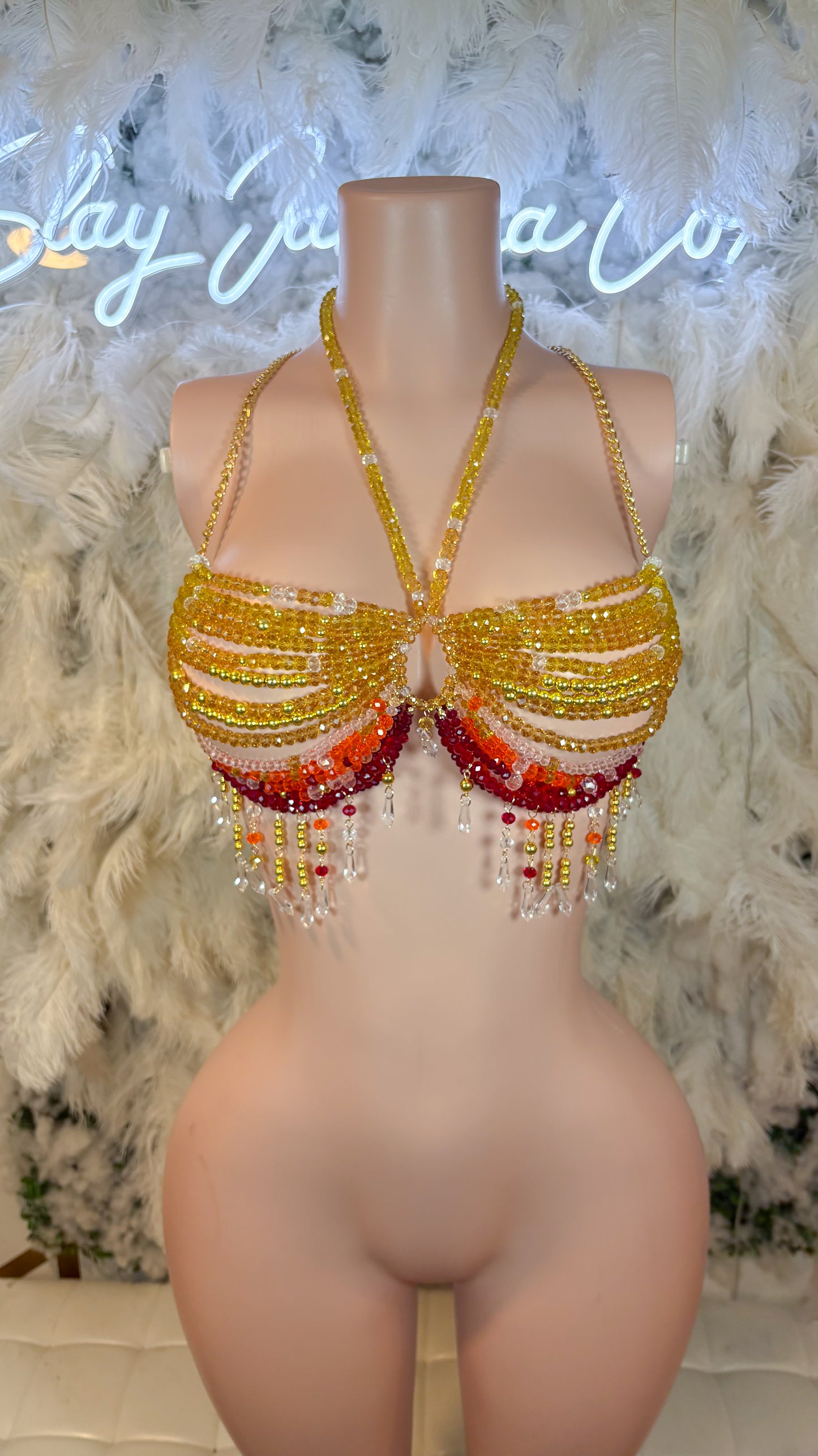 READY TO SHIP Moroccan Nights Beaded Top