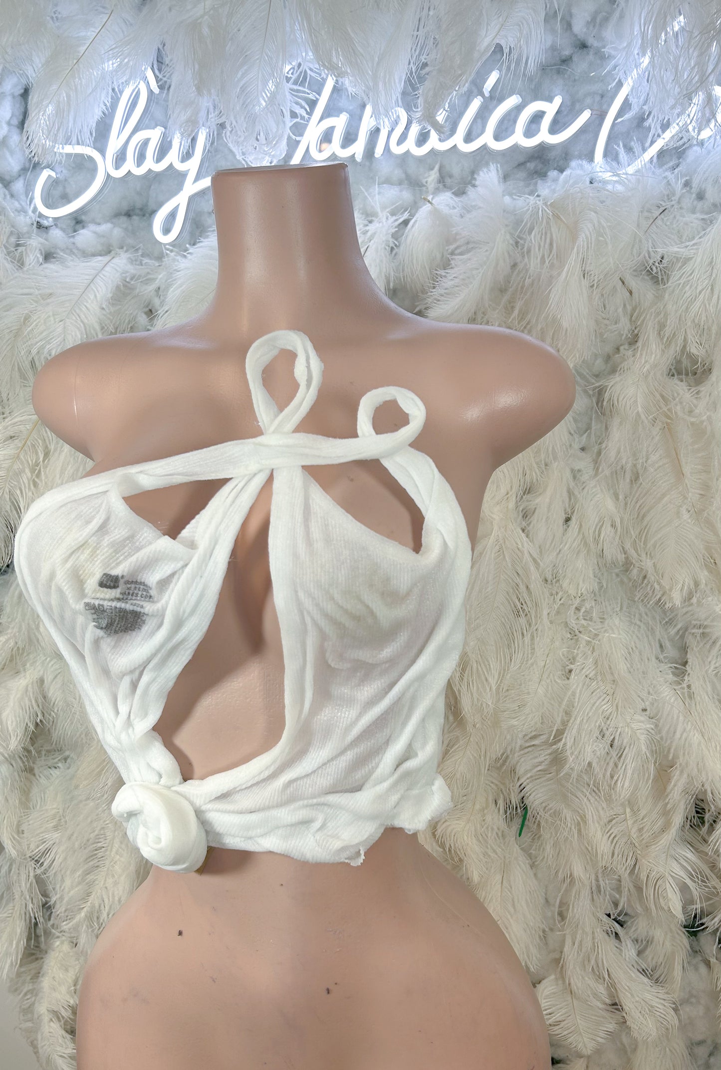 Frozen Beater Crop Top
