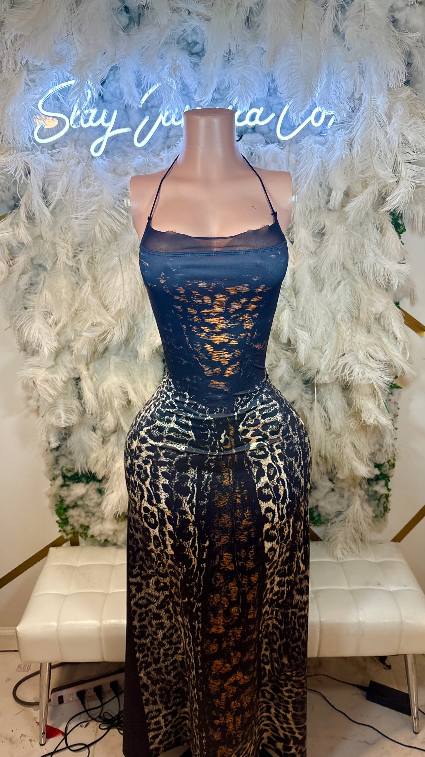 READY TO SHIP Miss Prowl Maxi Dress