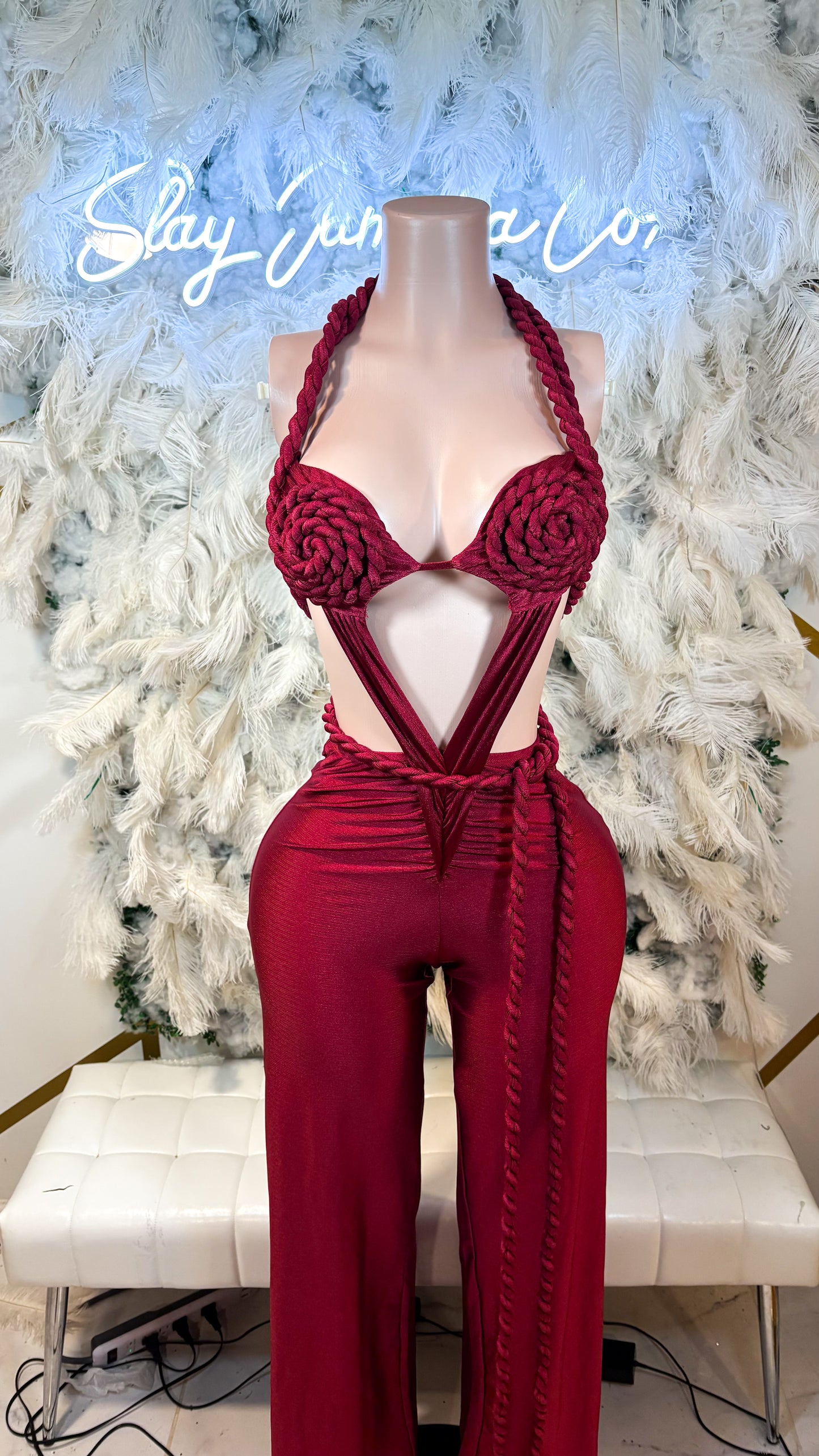 Twisted Desires Rope Jumpsuit
