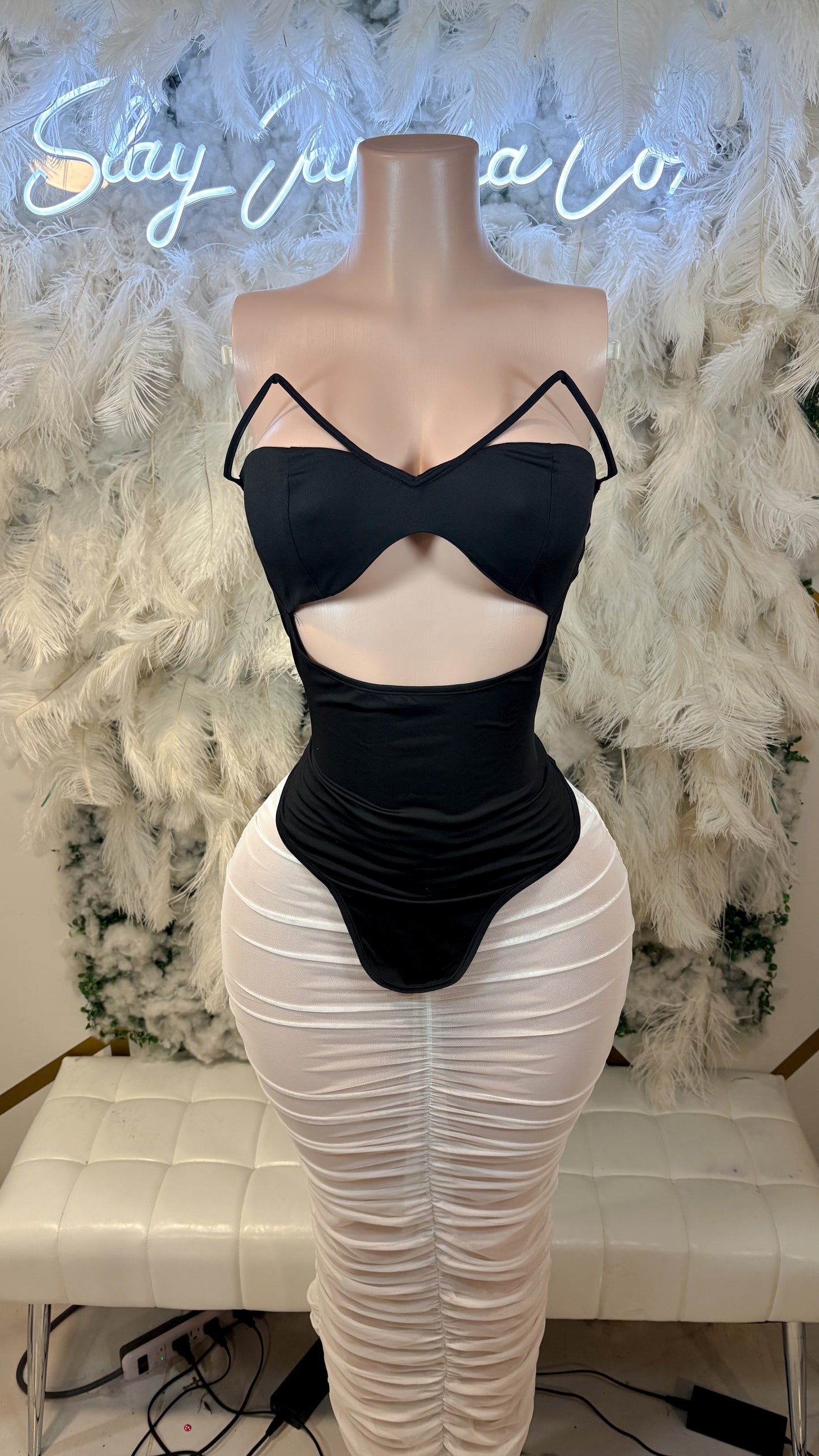 His and hers Two Piece Skirt Set