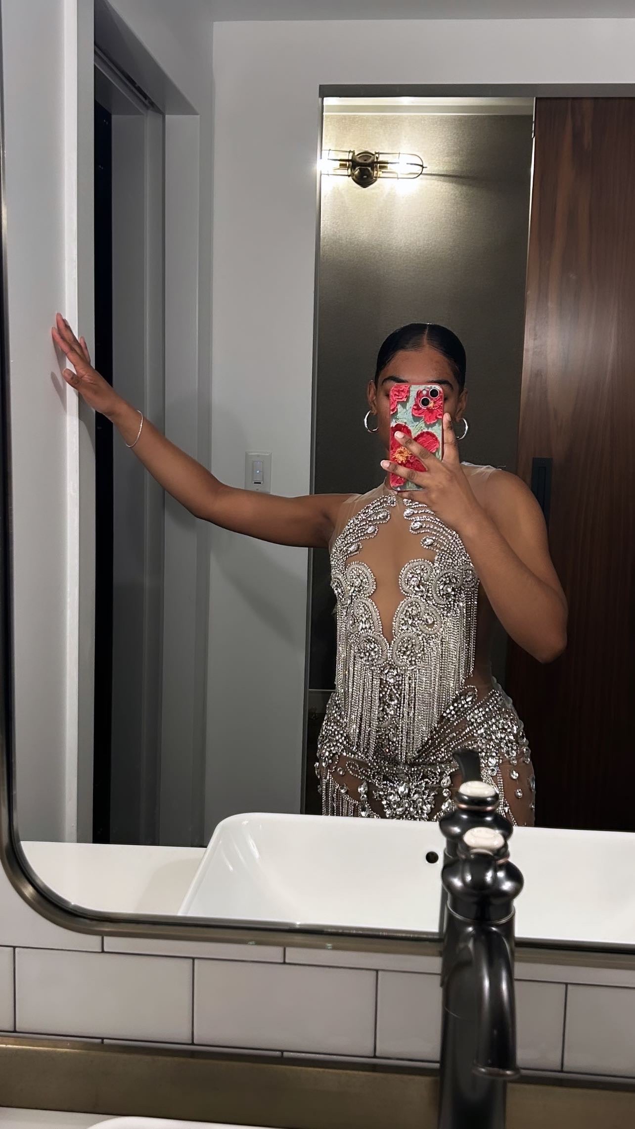 PREORDER ONLY Luxury Unleashed Rhinestone Fringe Mini Dress