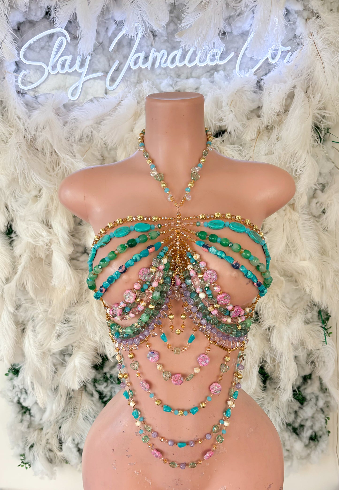 She’s One Of One Beaded Top