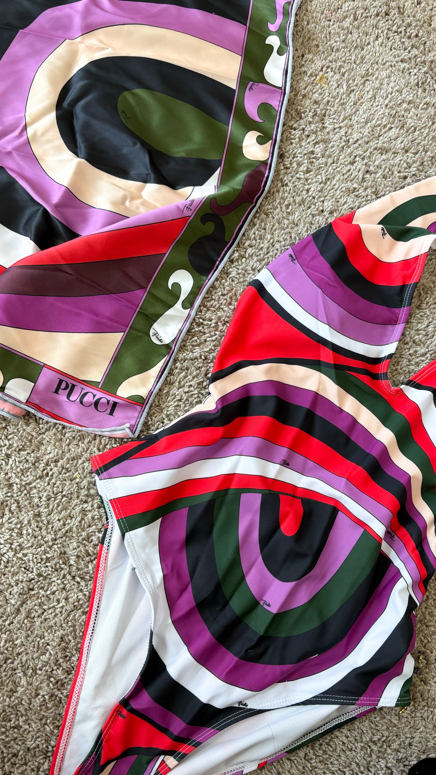 Maldives Dreams Monokini with large scarf