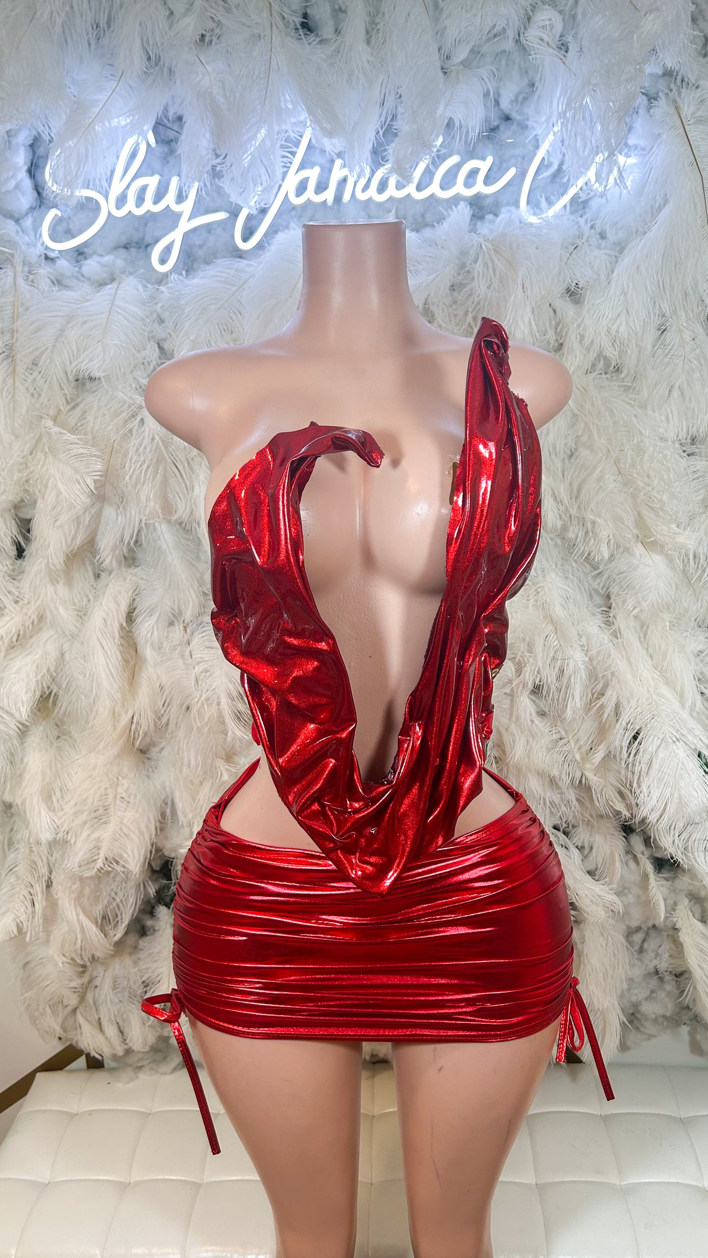 Twisted Skirt Set