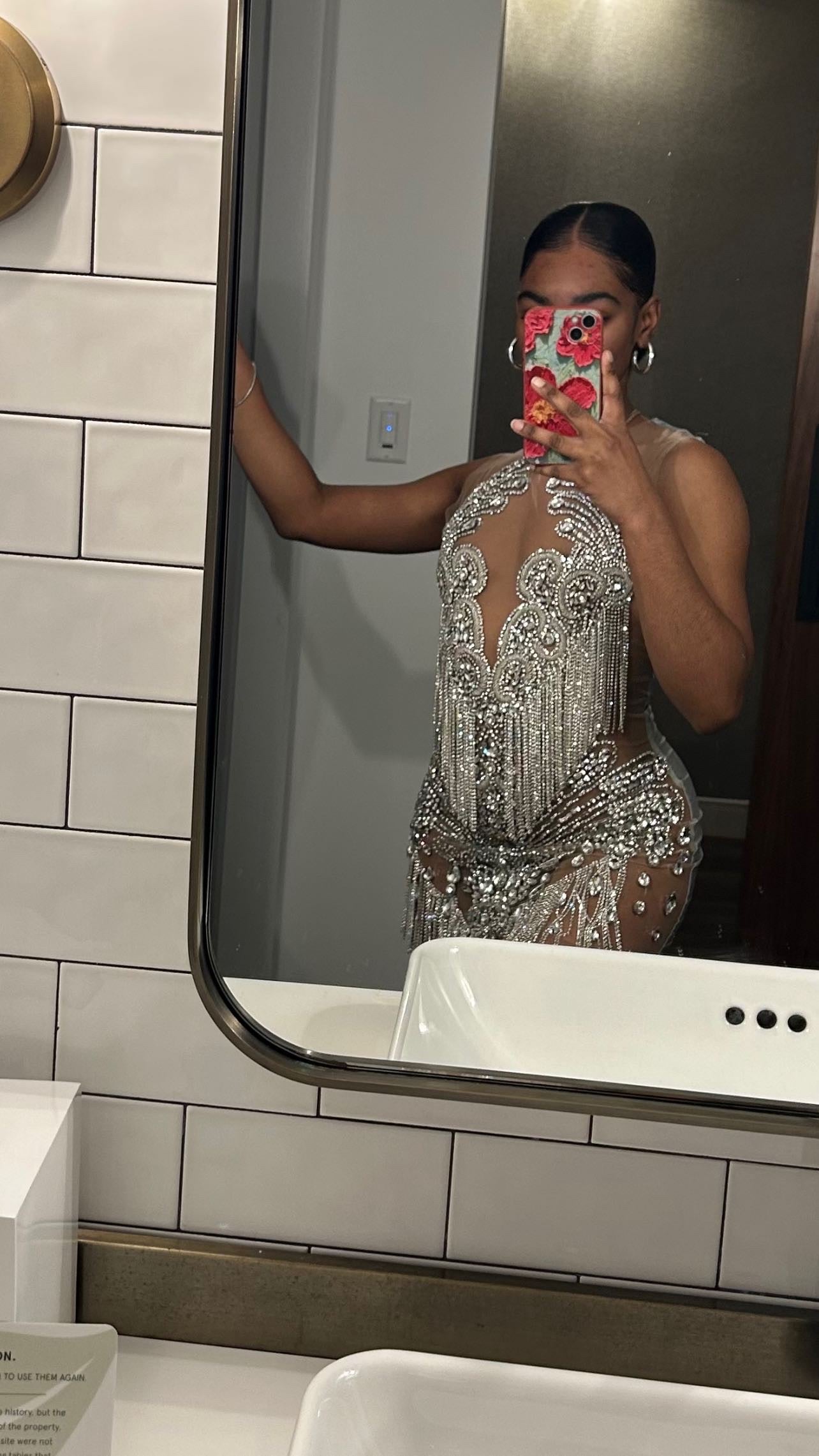 PREORDER ONLY Luxury Unleashed Rhinestone Fringe Mini Dress