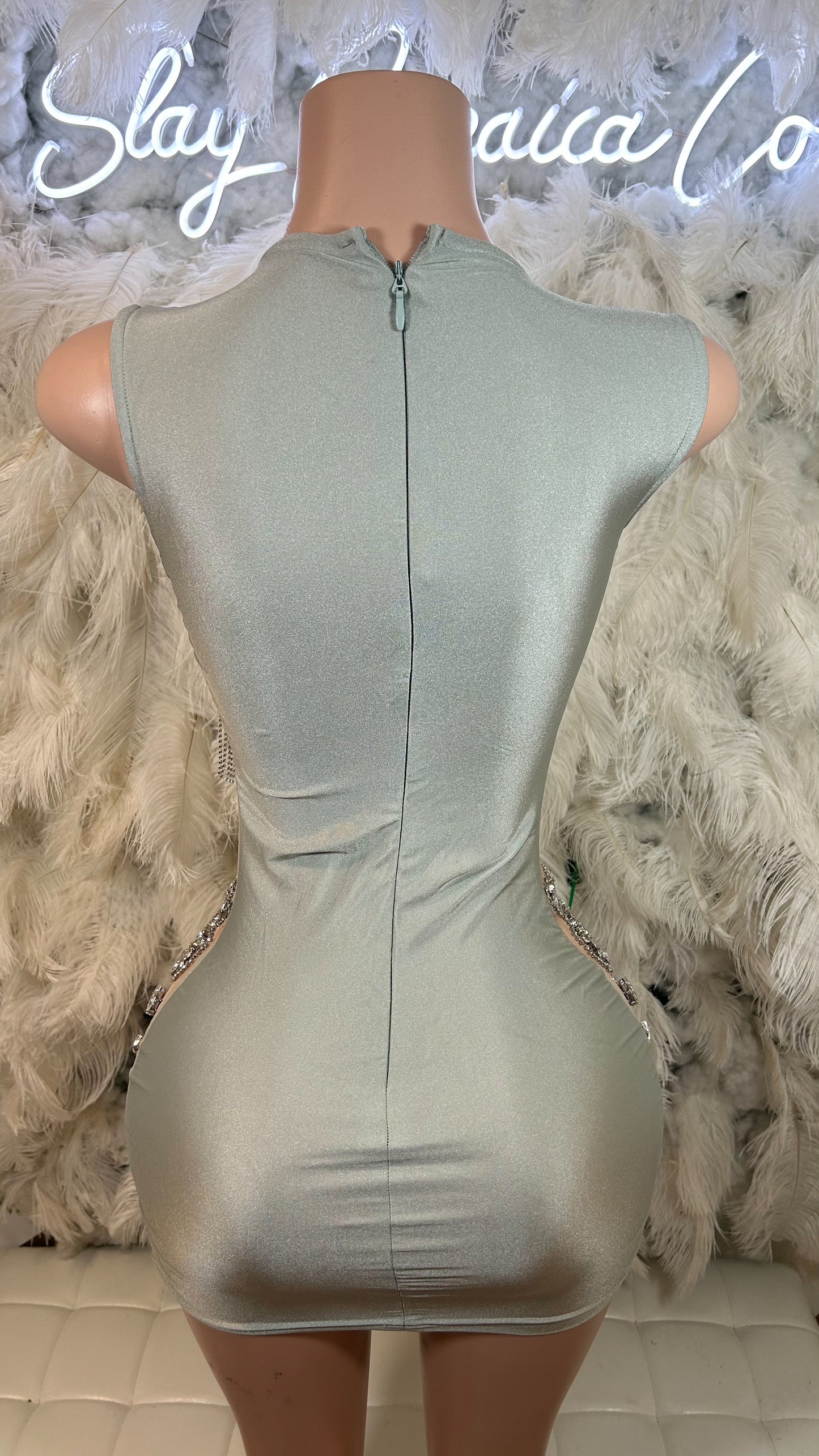 PREORDER ONLY Luxury Unleashed Rhinestone Fringe Mini Dress