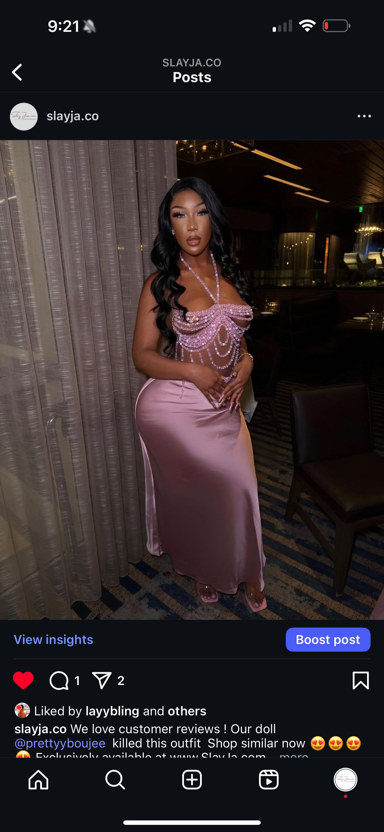 Passions Of Pink Beaded Crop Top