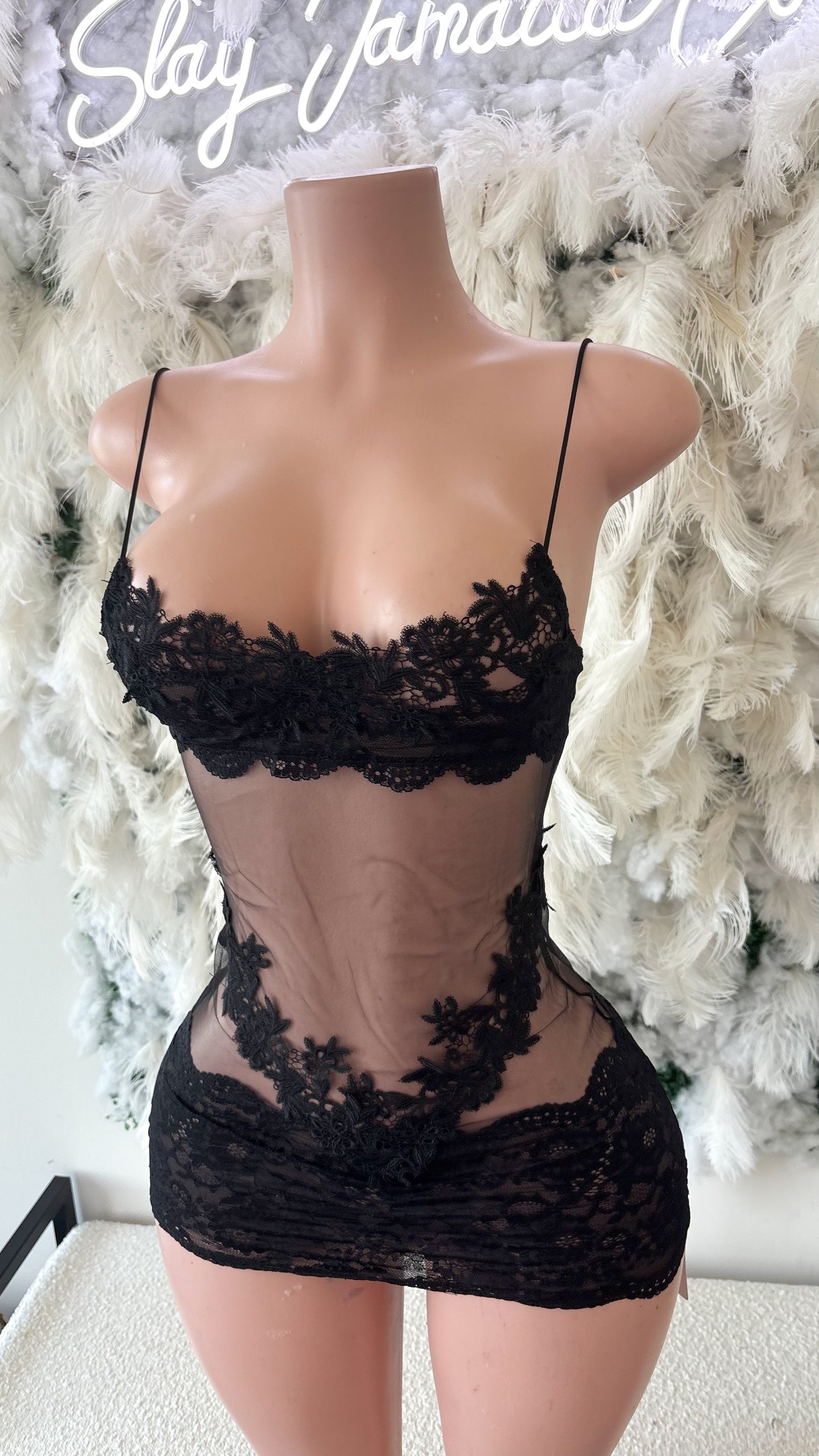 Exotica Lace Mini Dress