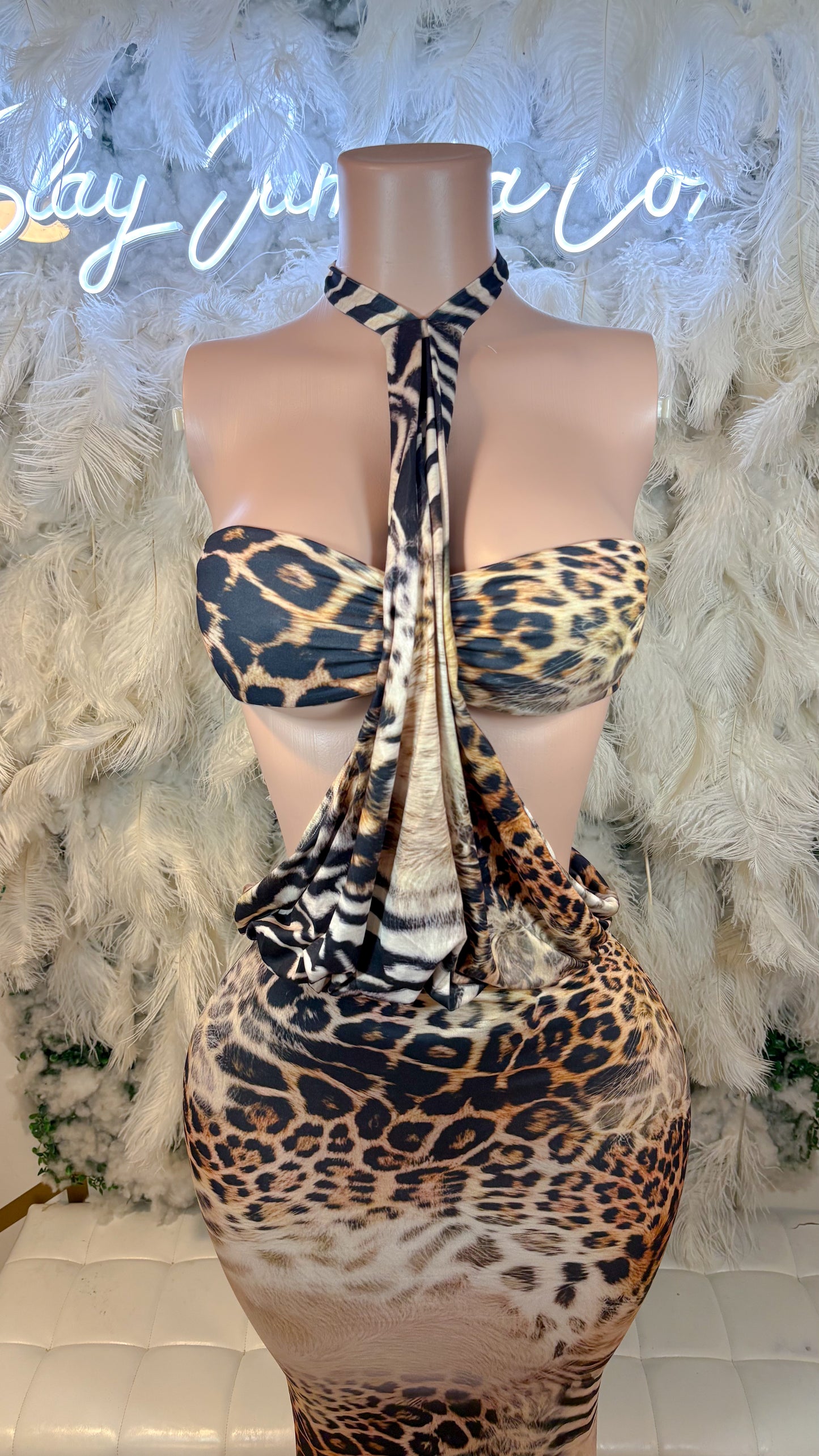 READY TO SHIP On The Prowl Maxi Dress