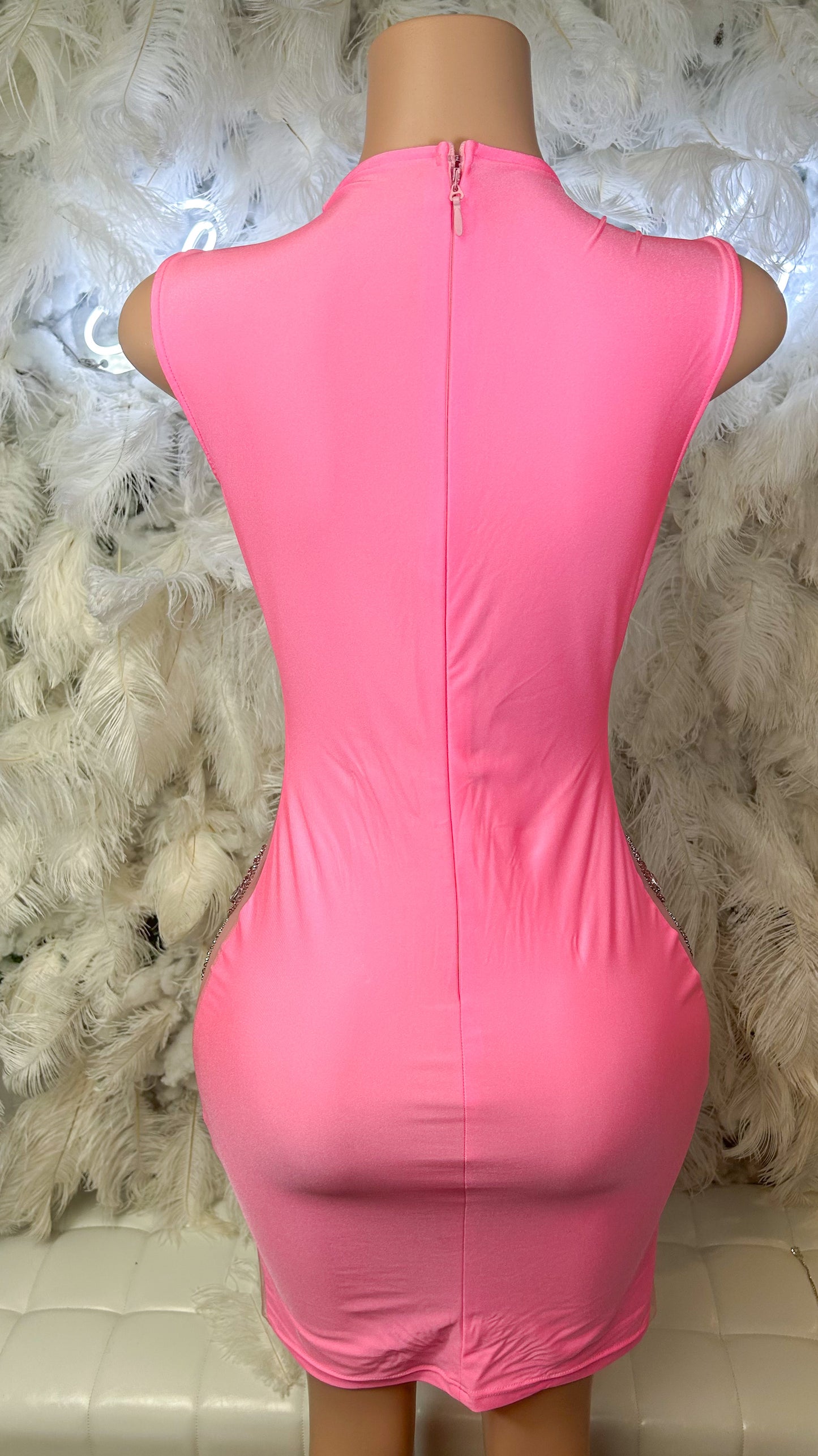PREORDER ONLY Barbie Dreams Luxury Rhinestone Mini Dress