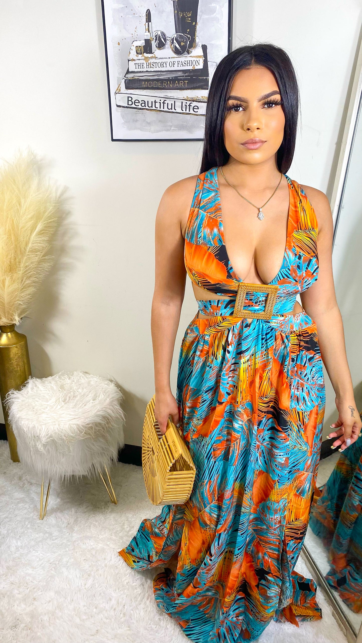 Its The Colors For Us Maxi Dress