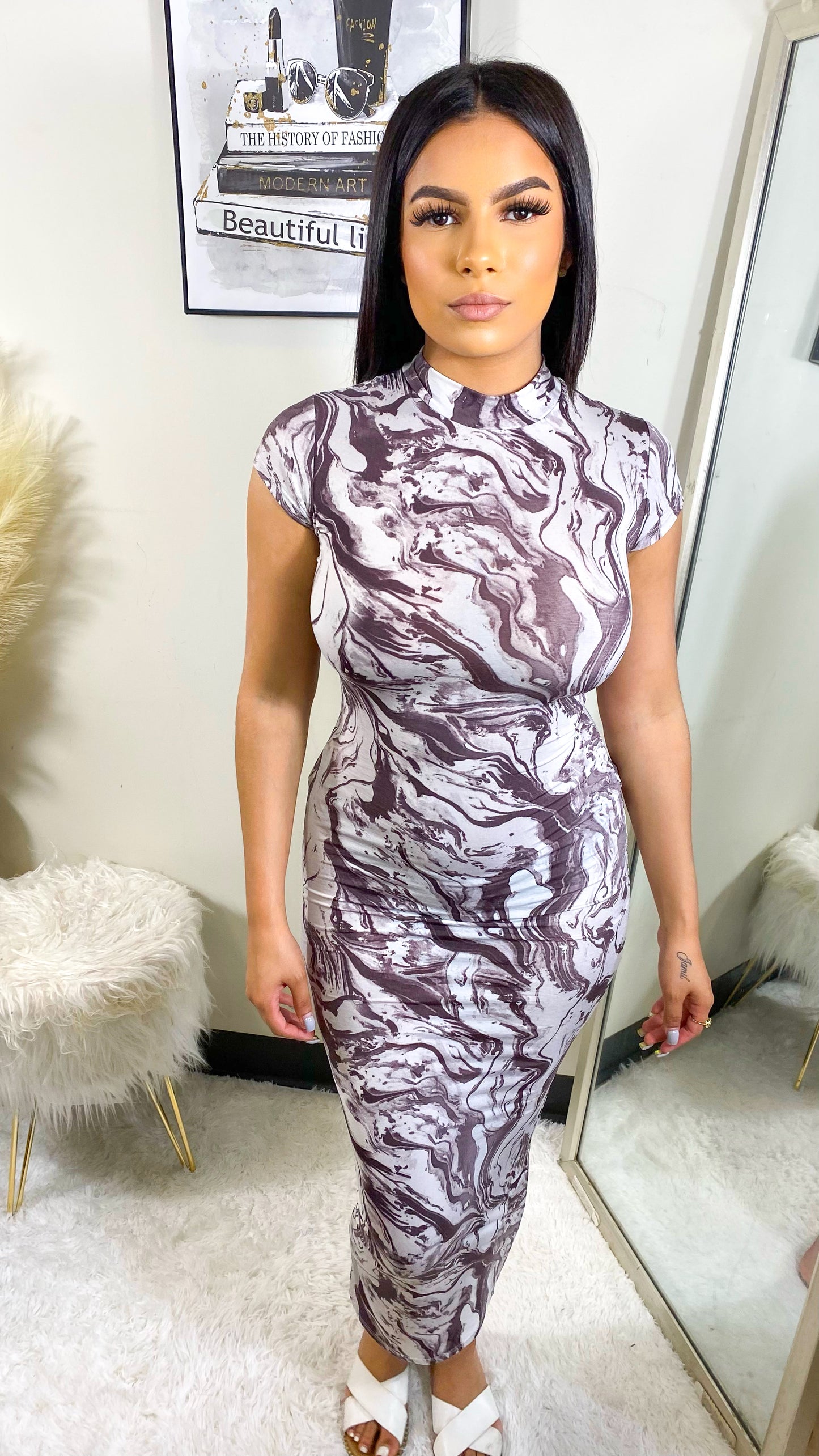Swirl Over Days Maxi Dress
