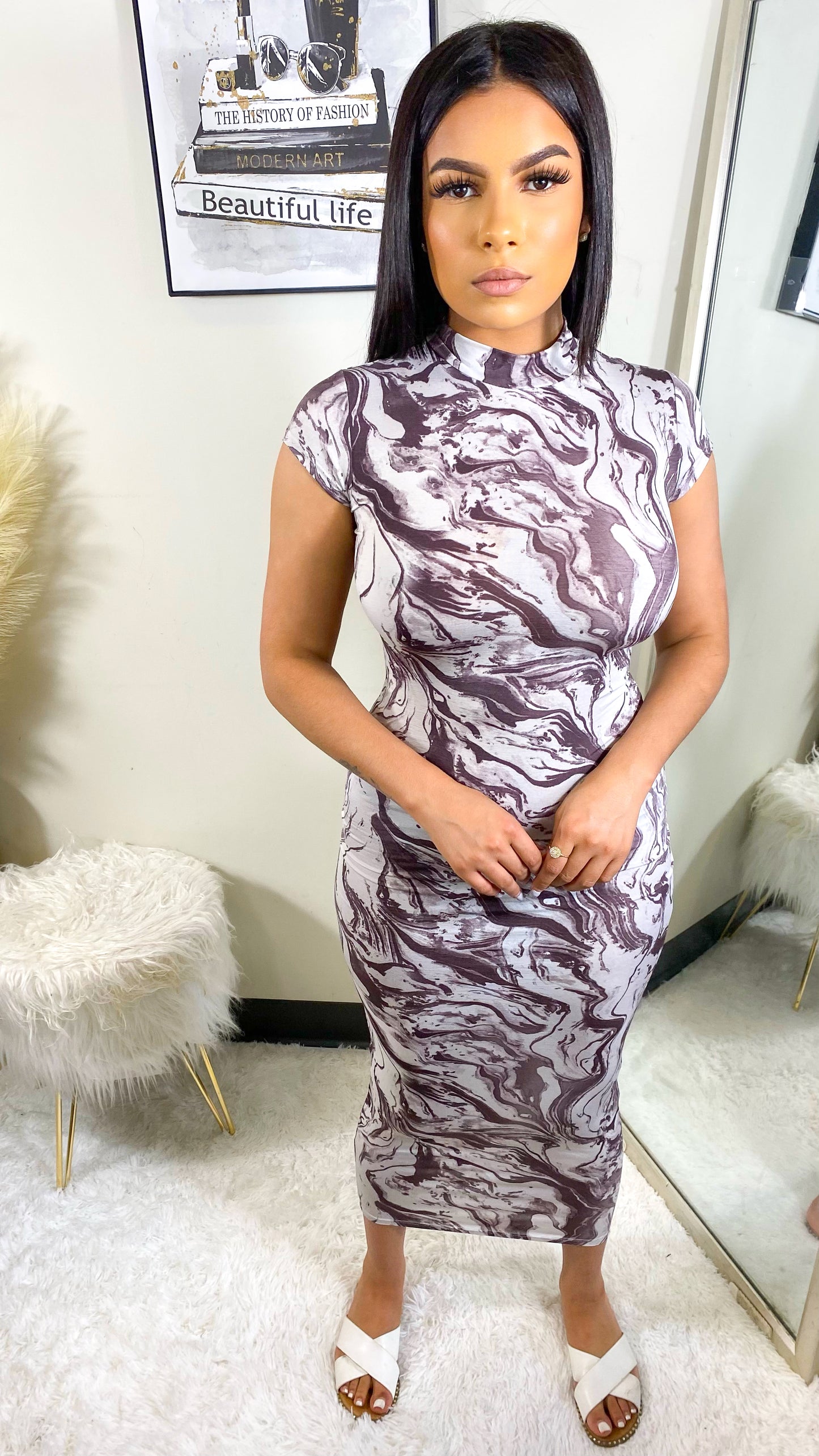 Swirl Over Days Maxi Dress