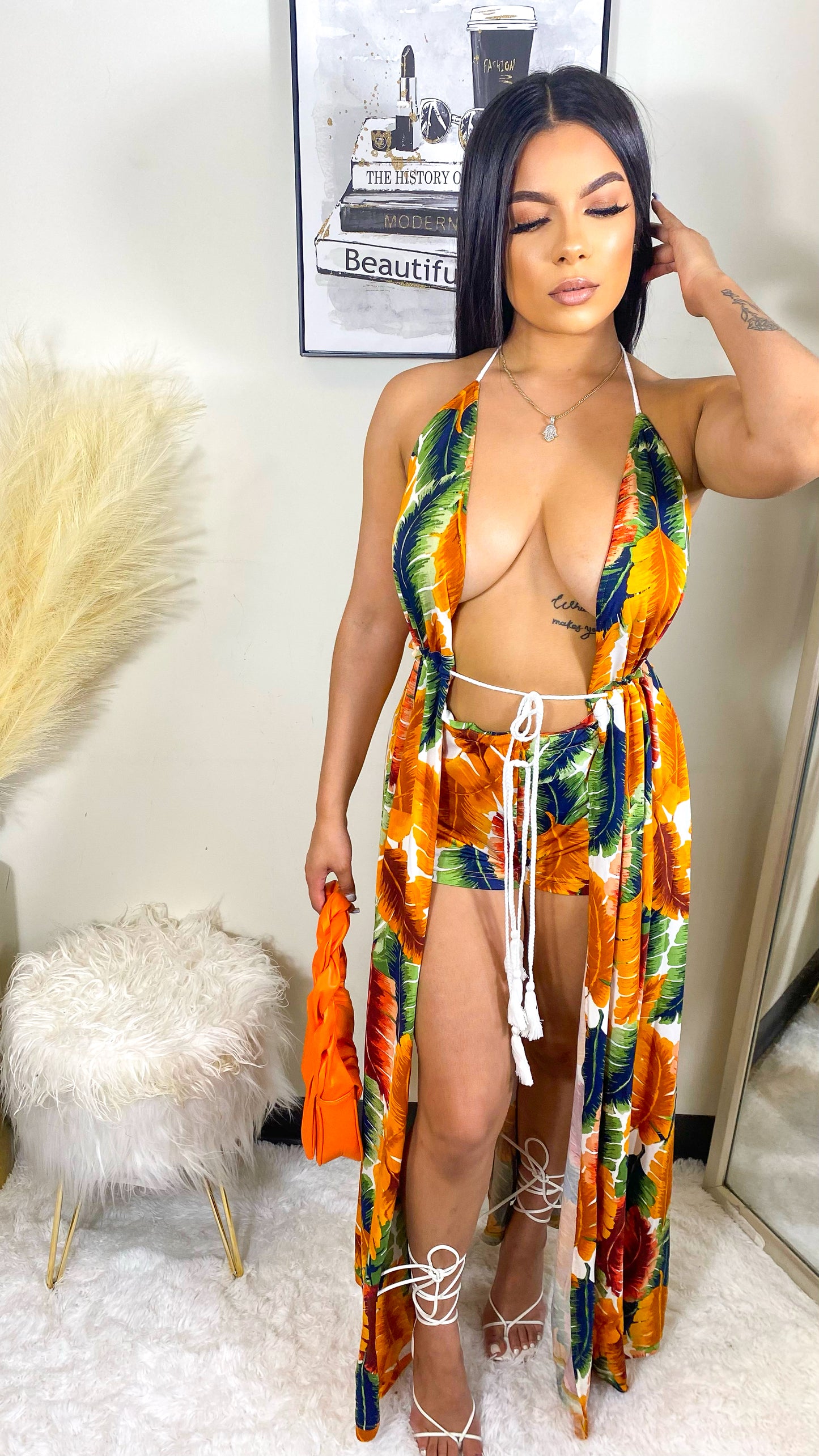 Yacht Days Two Piece Shorts Set