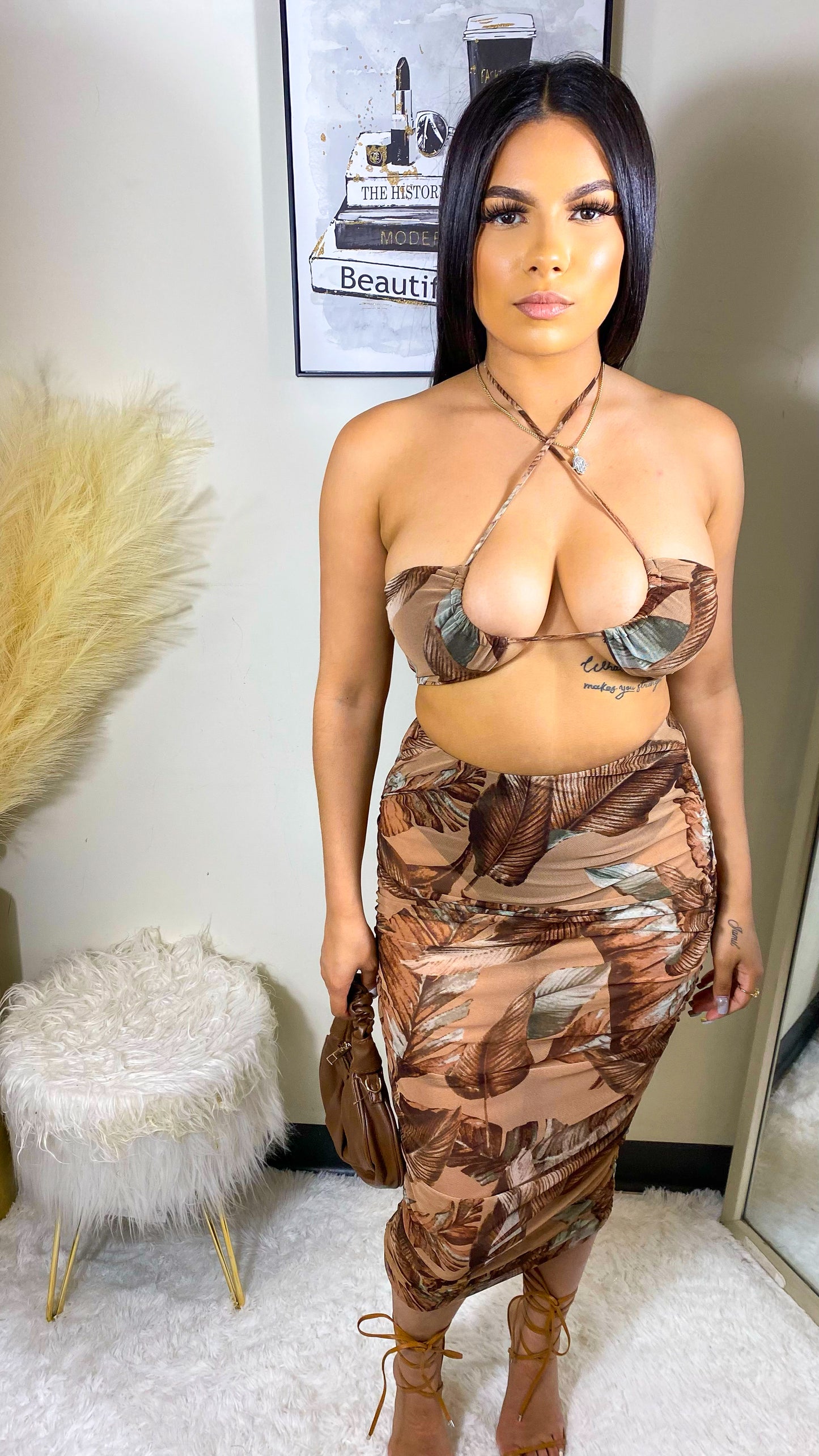 Just A Little More Skirt Set