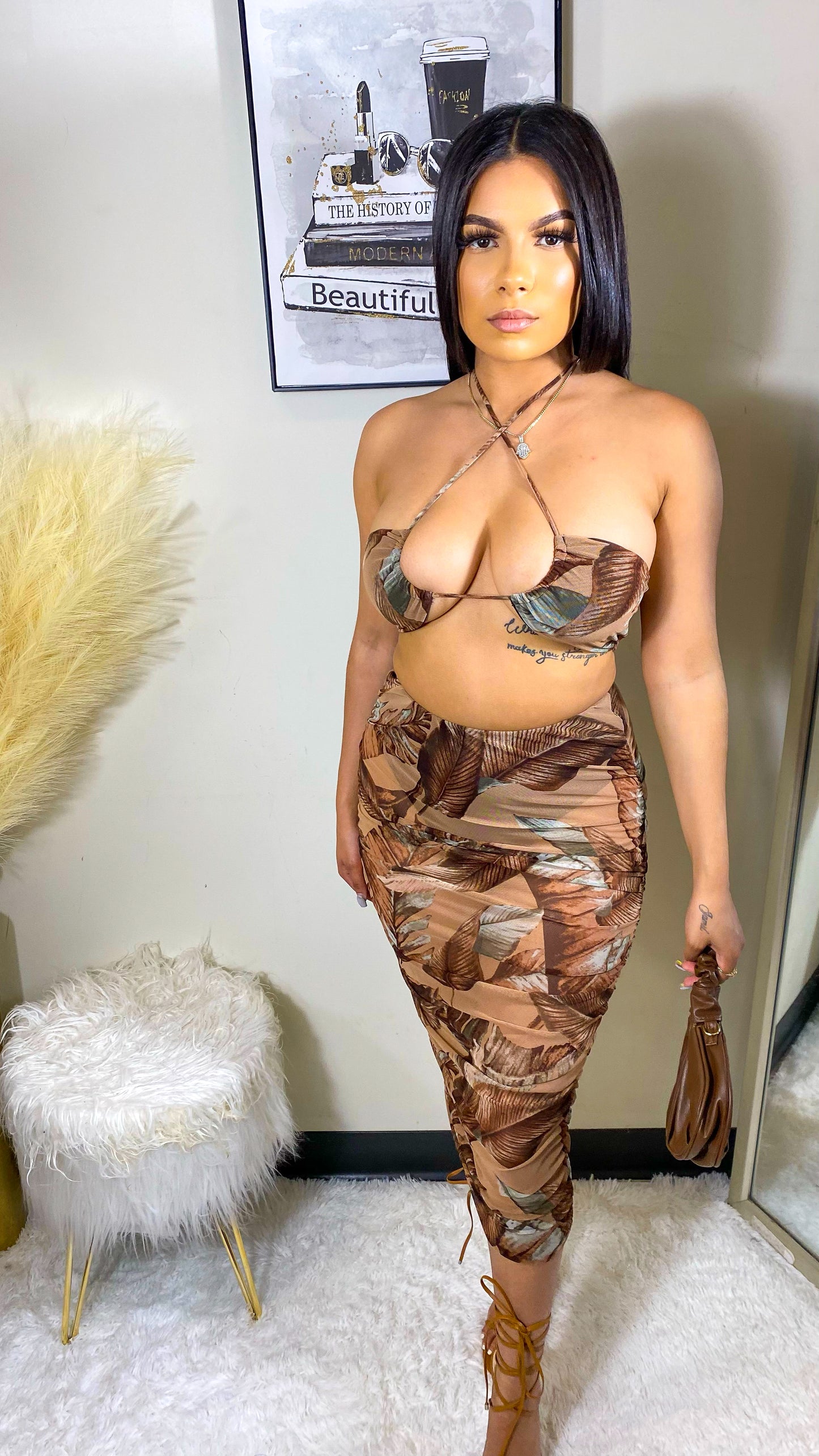 Just A Little More Skirt Set