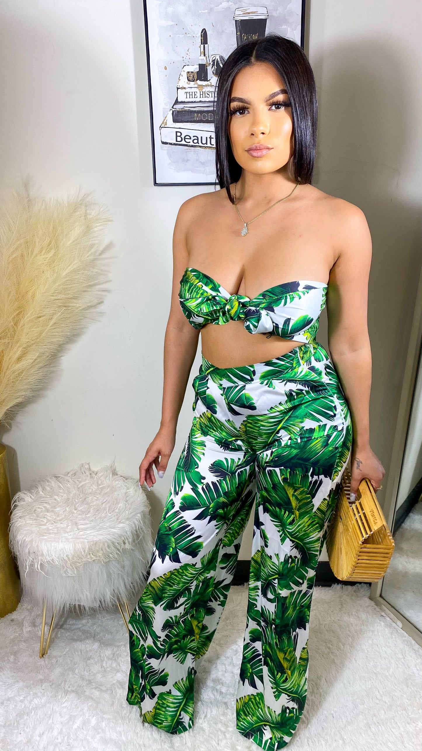 Tropics Babe Pants Set