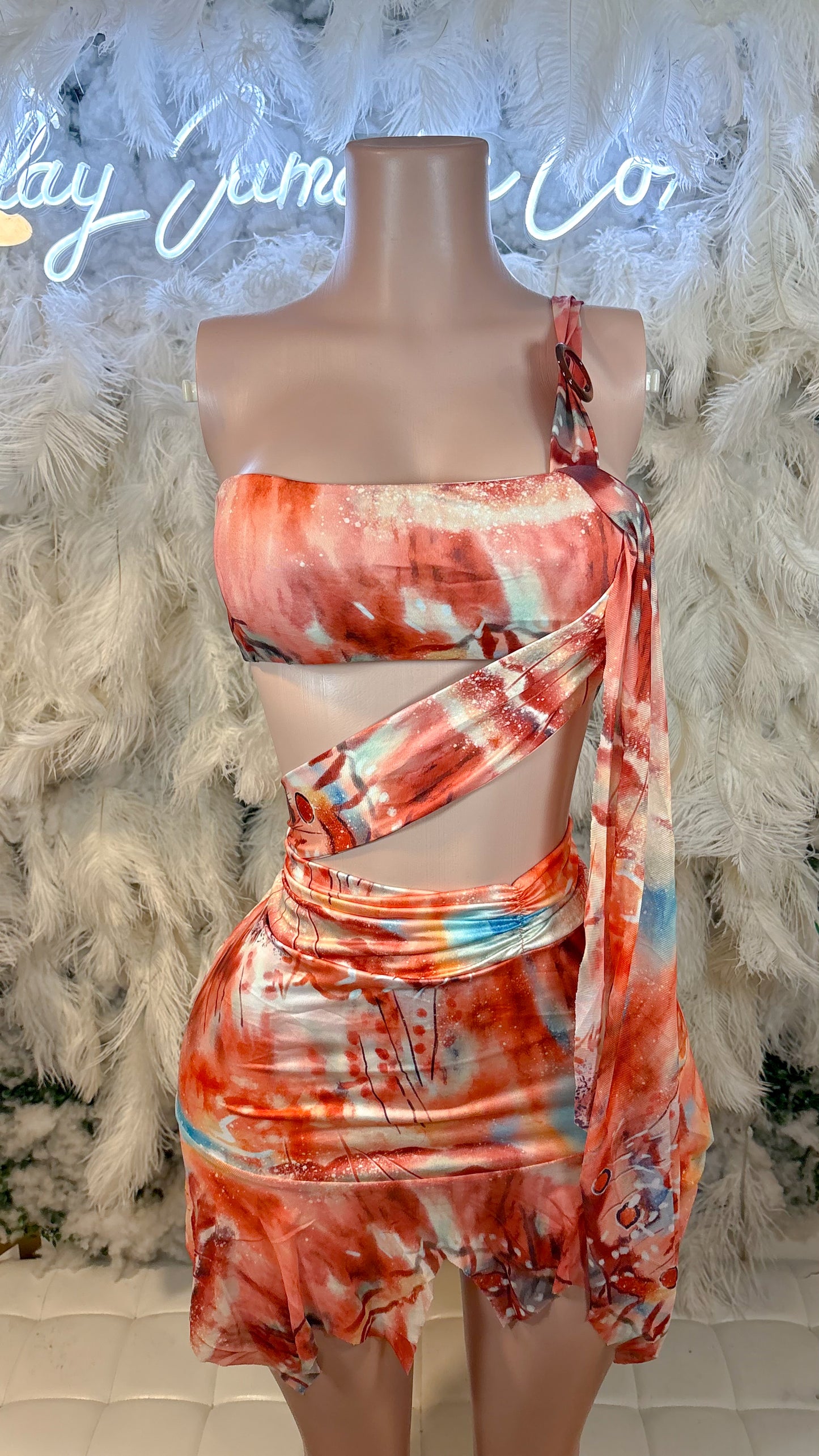 READY TO SHIP Copacabana Lovers Mini Dress