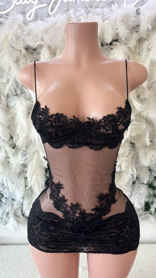 Exotica Lace Mini Dress