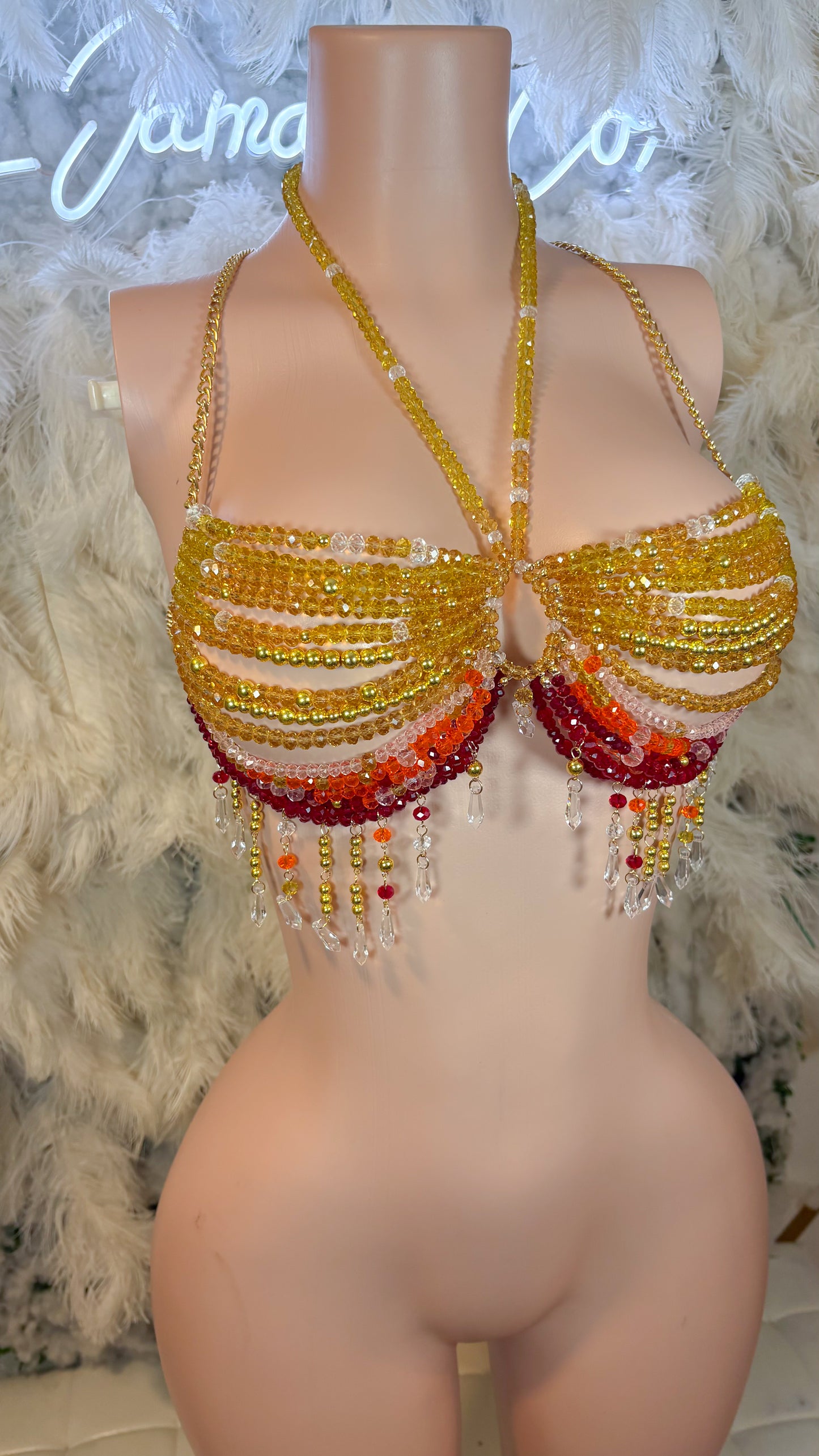 READY TO SHIP Moroccan Nights Beaded Top