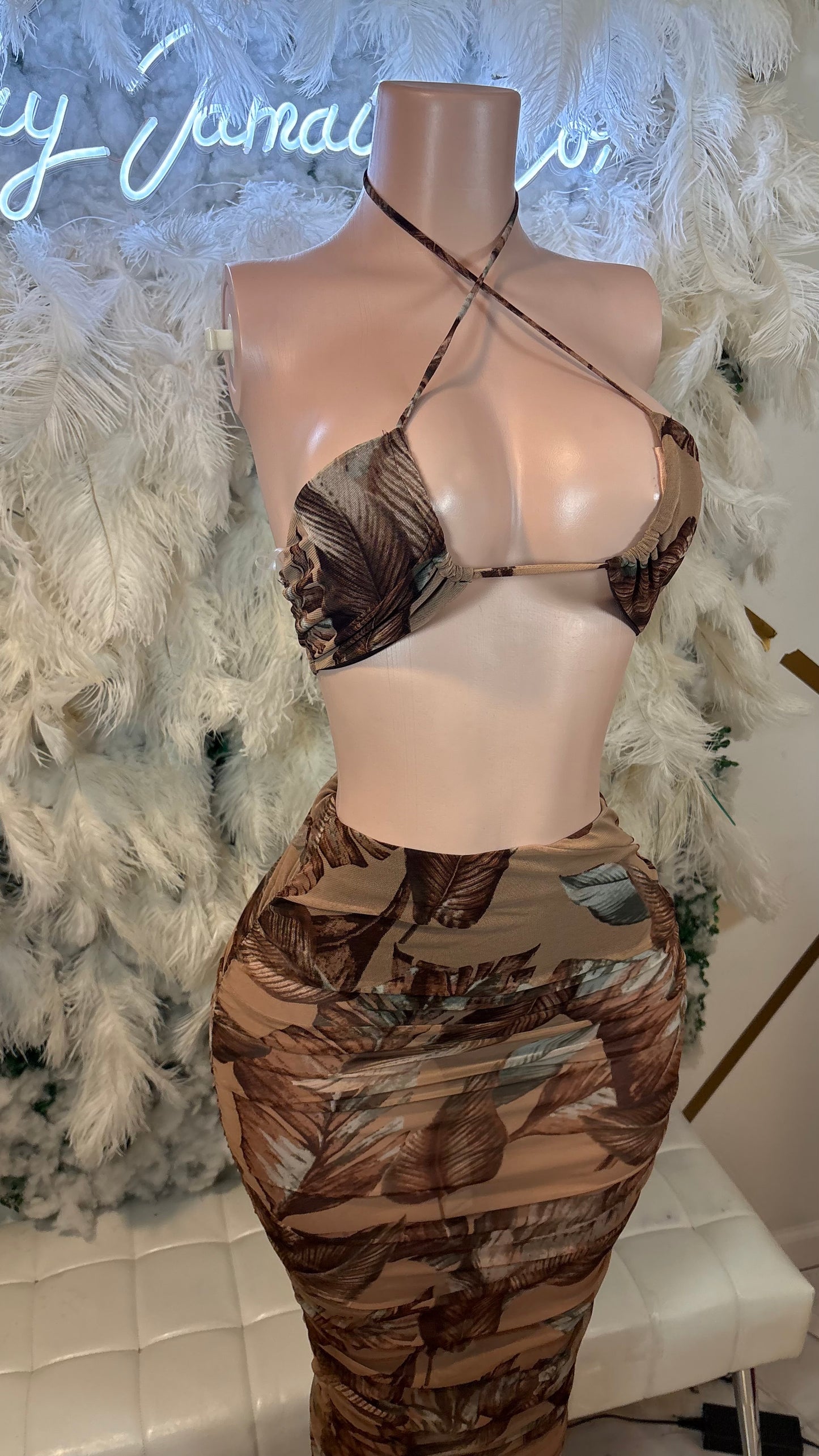 READY TO SHIP Here We Go Again Skirt Set