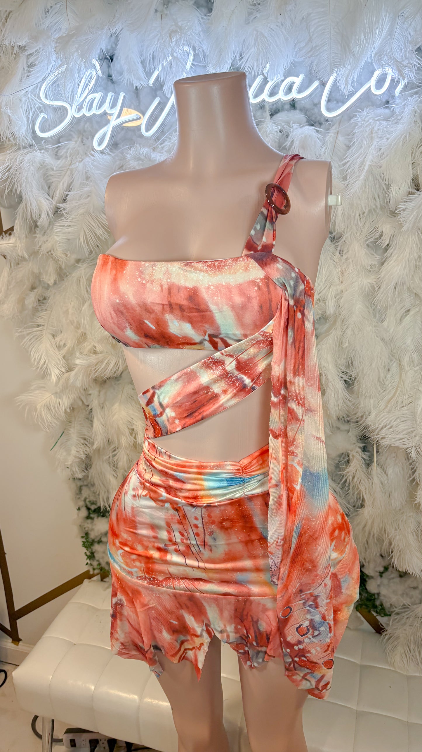 READY TO SHIP Copacabana Lovers Mini Dress