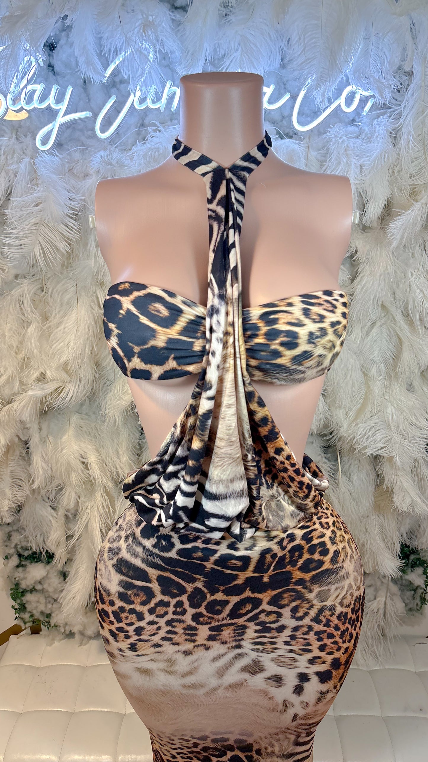 READY TO SHIP On The Prowl Maxi Dress