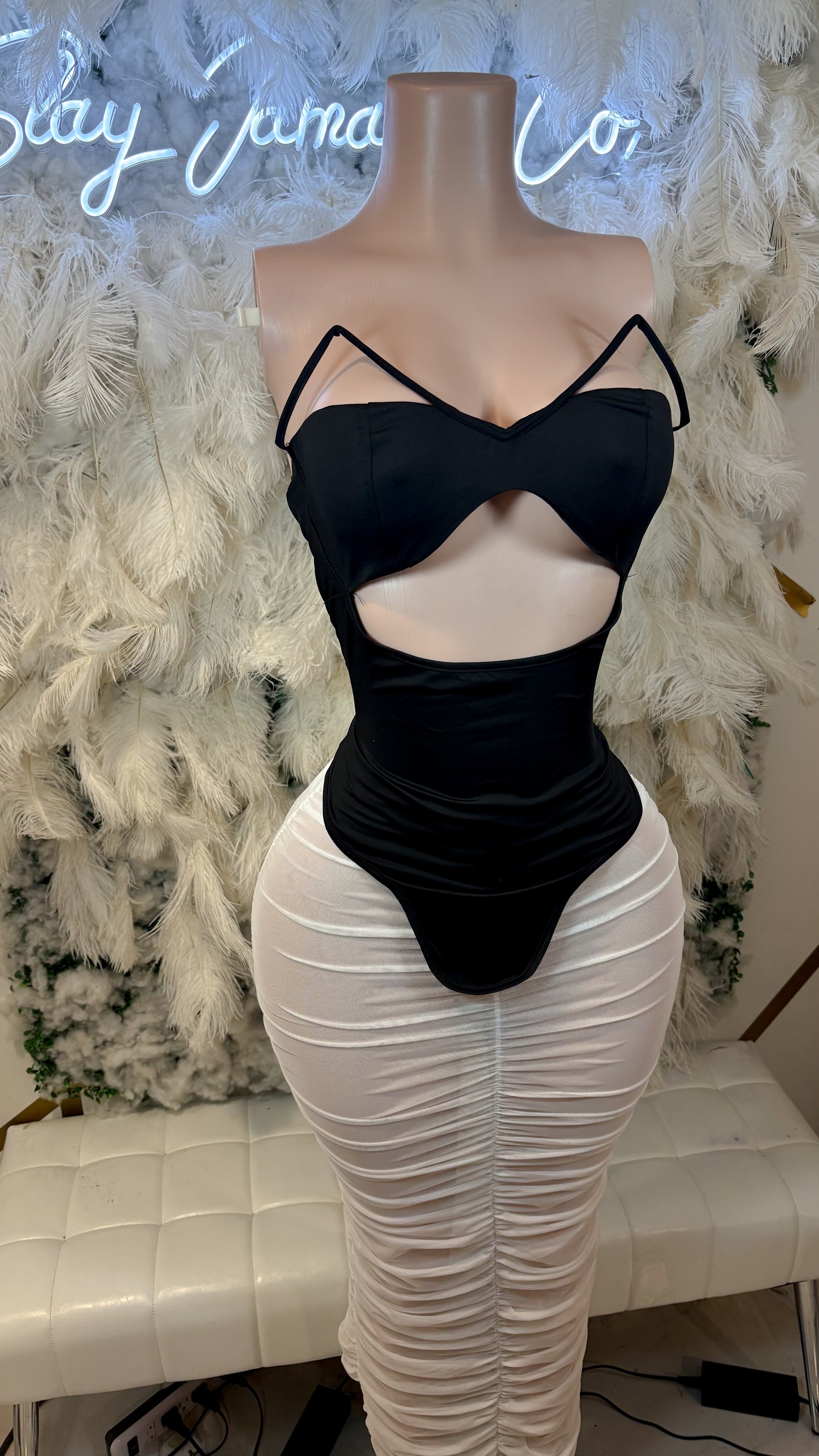 His and hers Two Piece Skirt Set