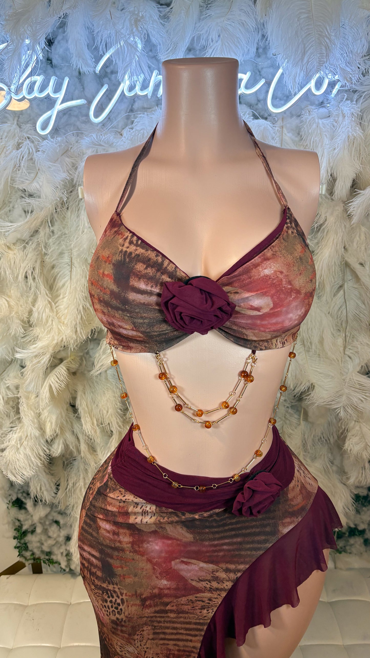 READY TO SHIP Ibiza Miami Skirt Set