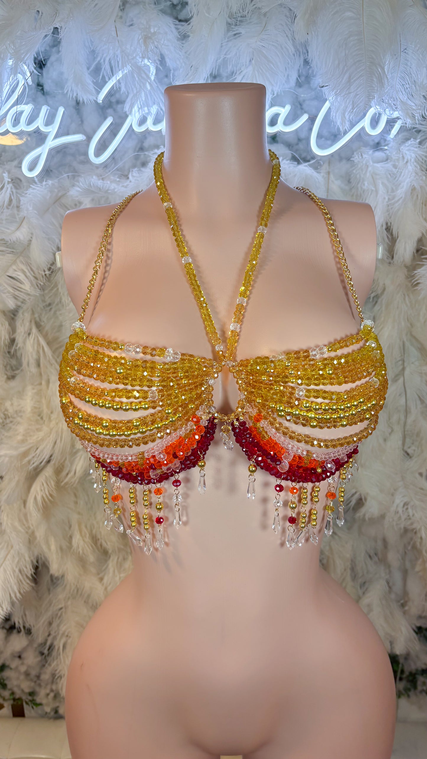READY TO SHIP Moroccan Nights Beaded Top