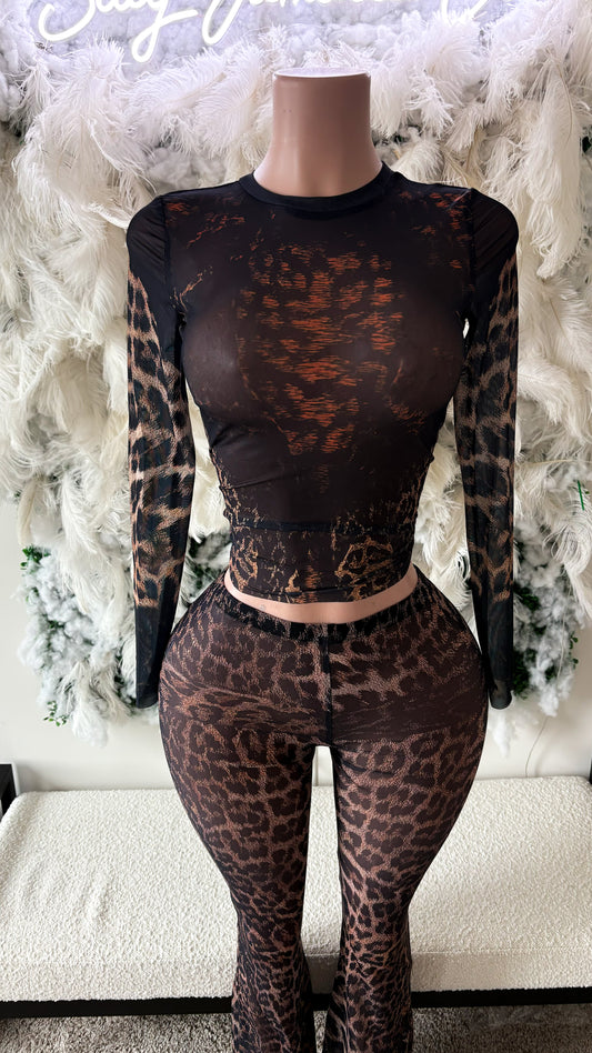 Always Stay Bad Mesh Pants Set