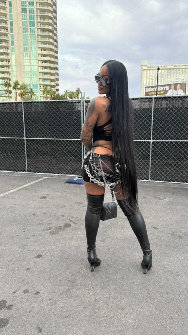 I’m The Main Character Embellished Skirt Set