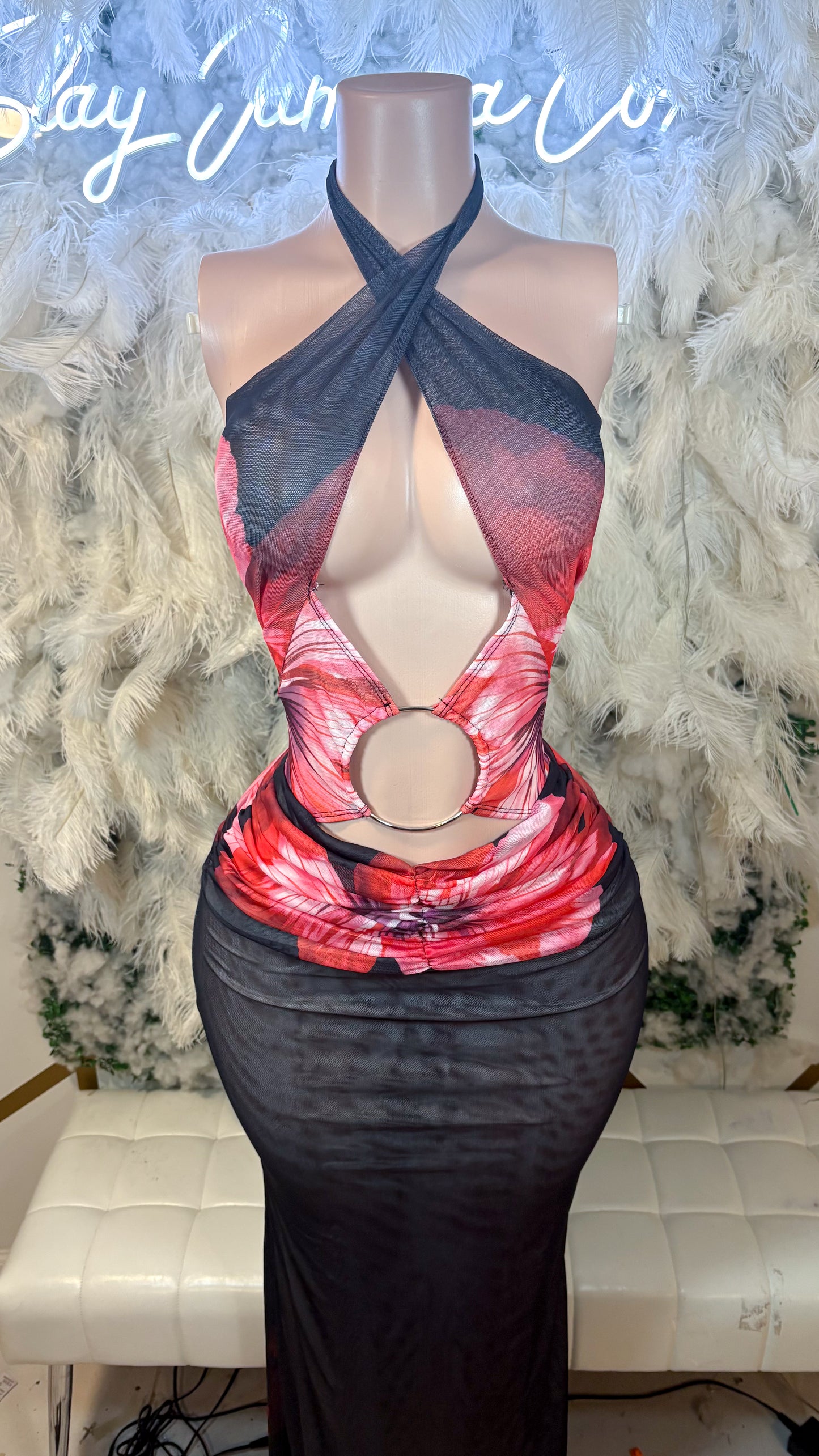 READY TO SHIP Vacay Senorita Floral Multi wear Maxi