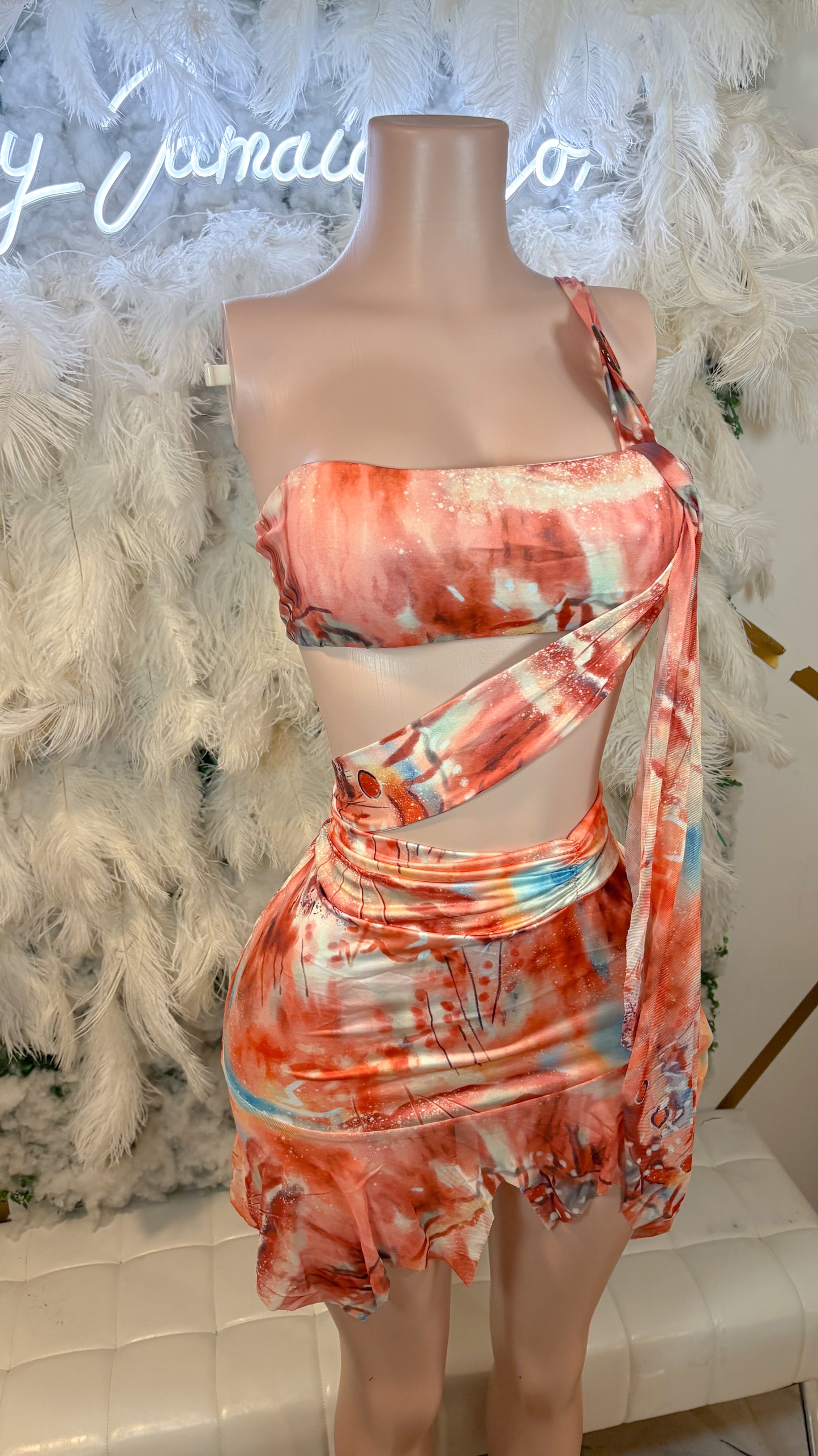 READY TO SHIP Copacabana Lovers Mini Dress