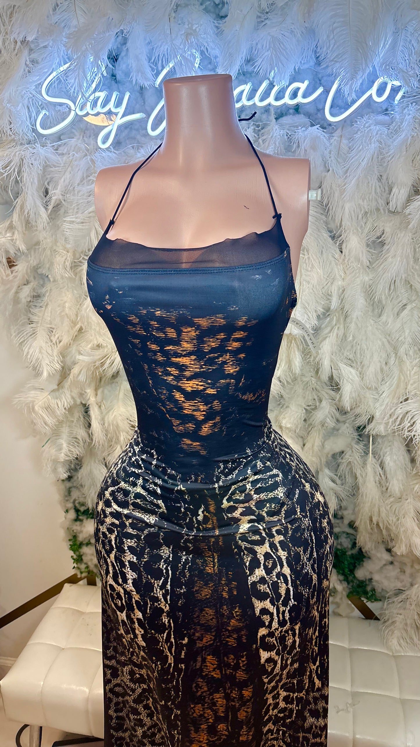 READY TO SHIP Miss Prowl Maxi Dress