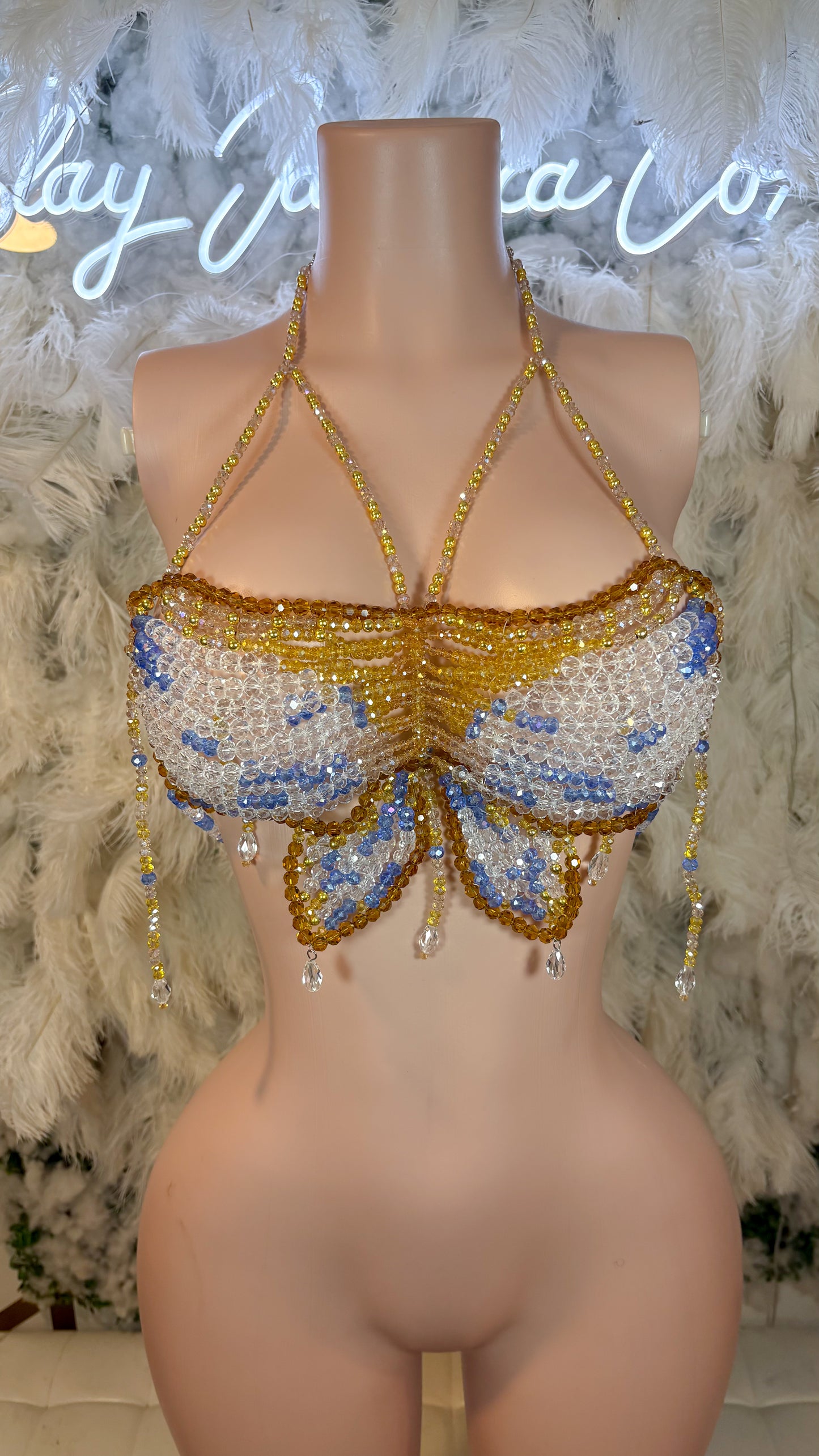 Mariposa Dreams Beaded Top