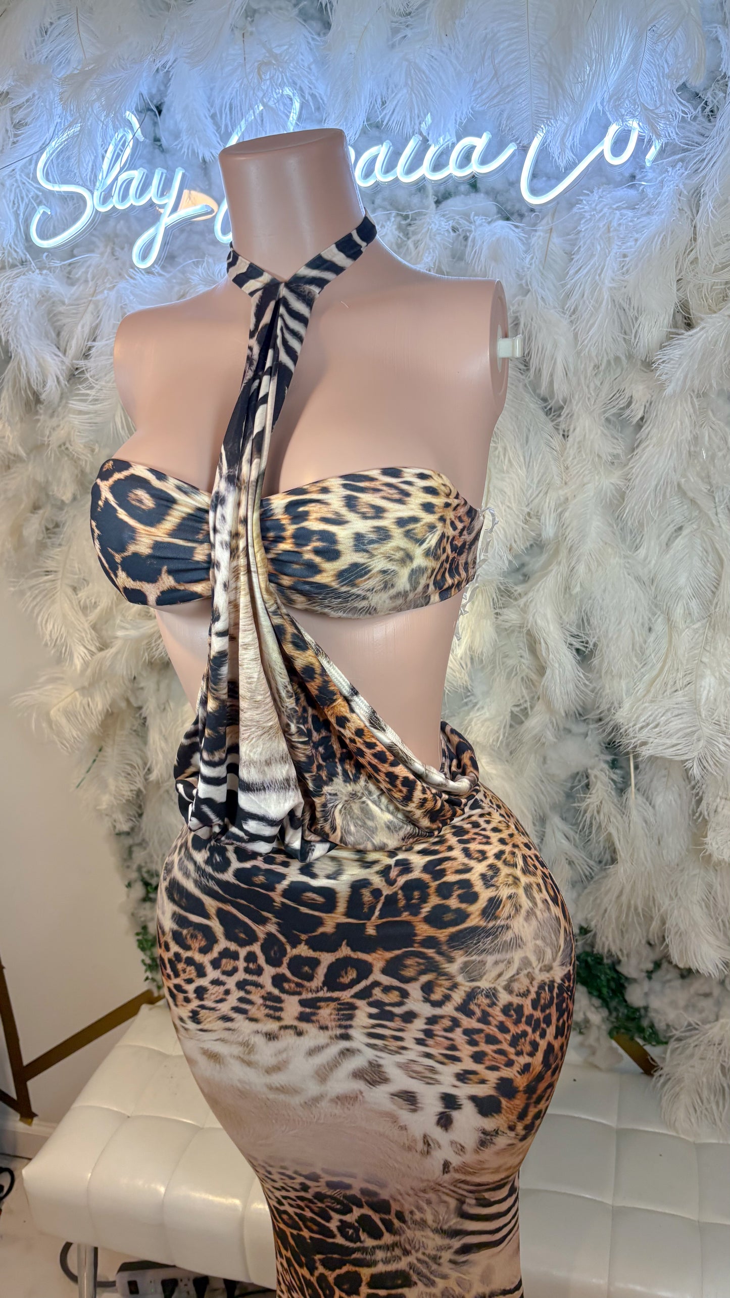 READY TO SHIP On The Prowl Maxi Dress