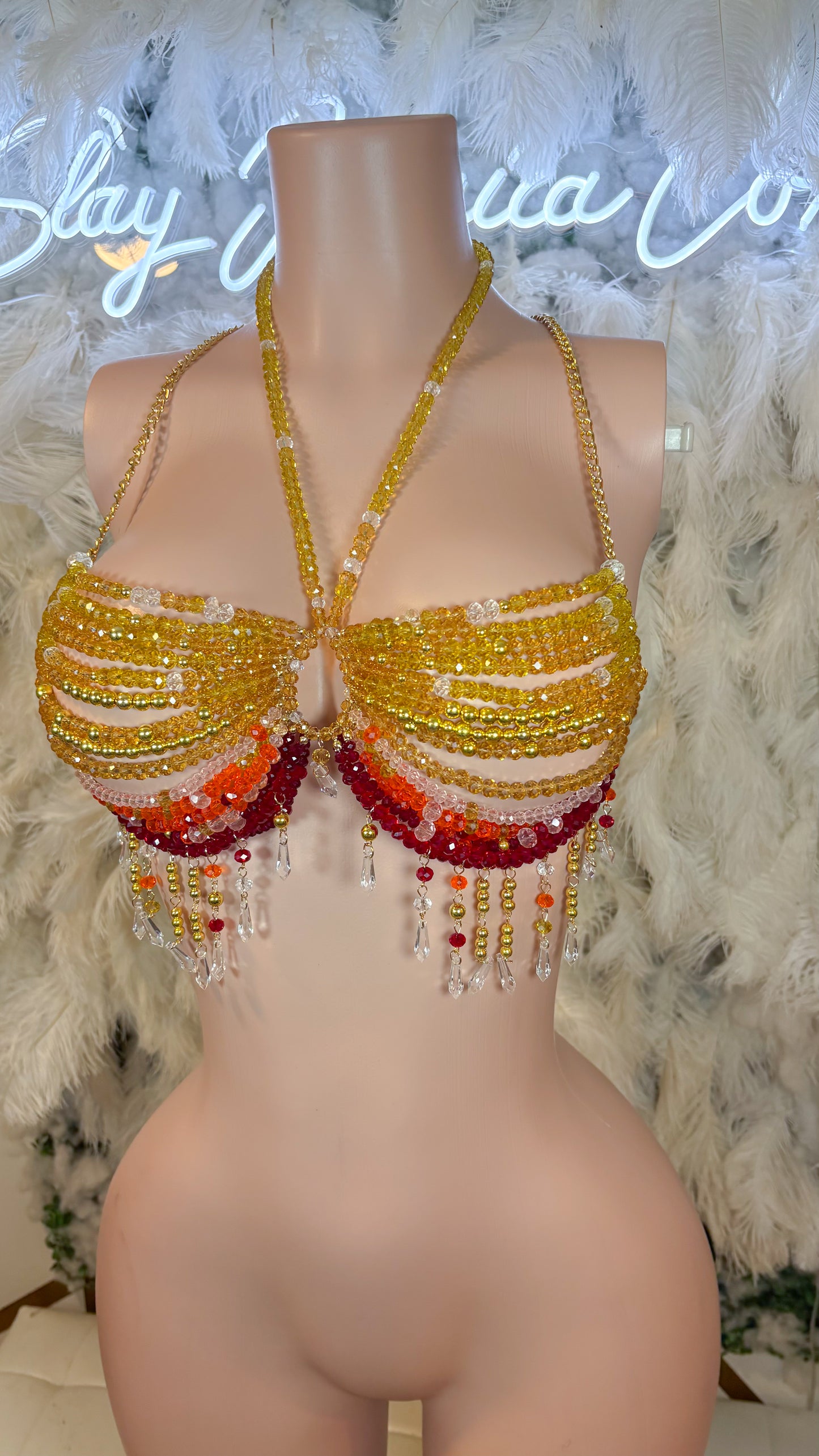 READY TO SHIP Moroccan Nights Beaded Top
