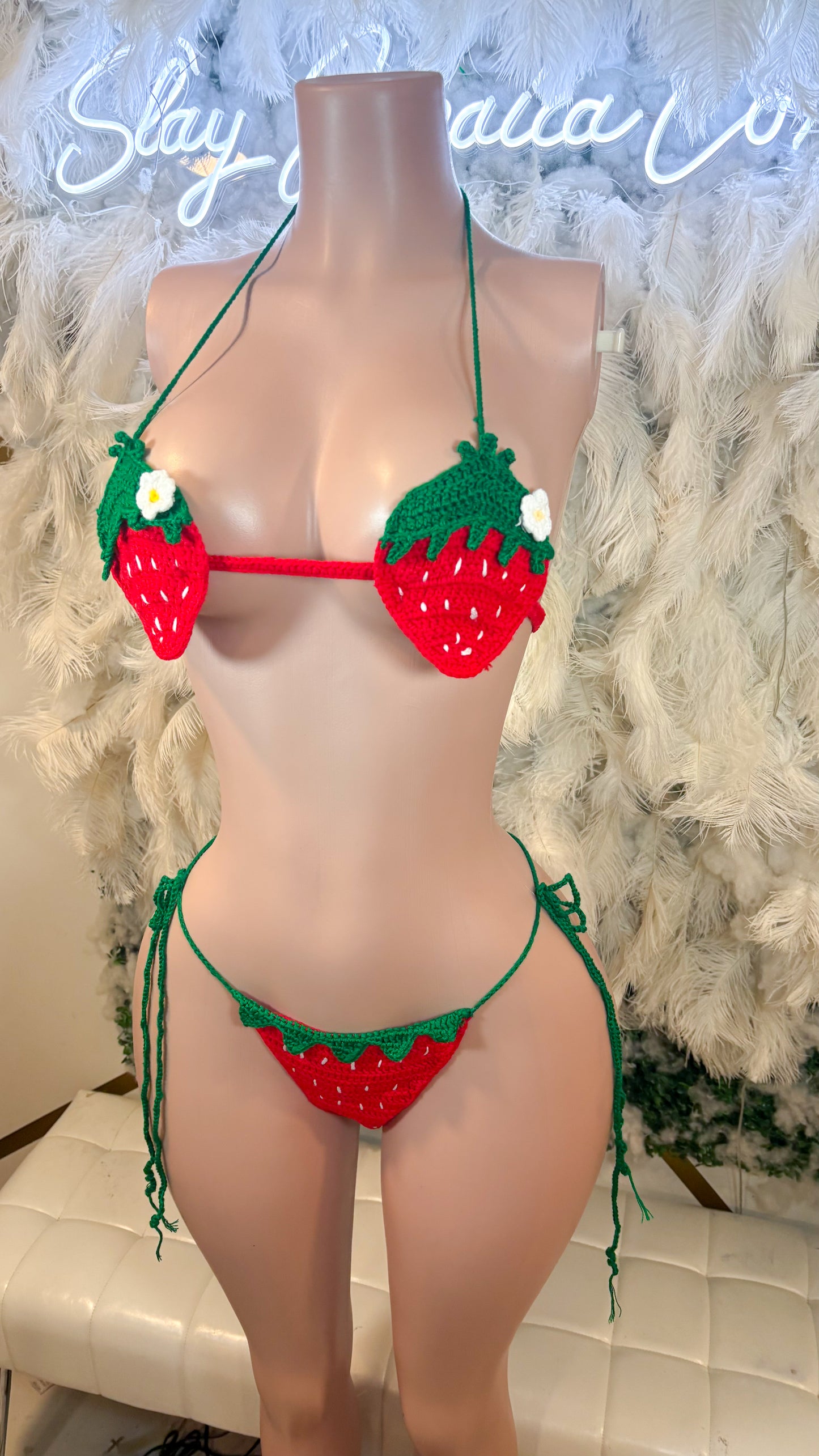 READY TO SHIP A Berry Bad Bitch Bikini