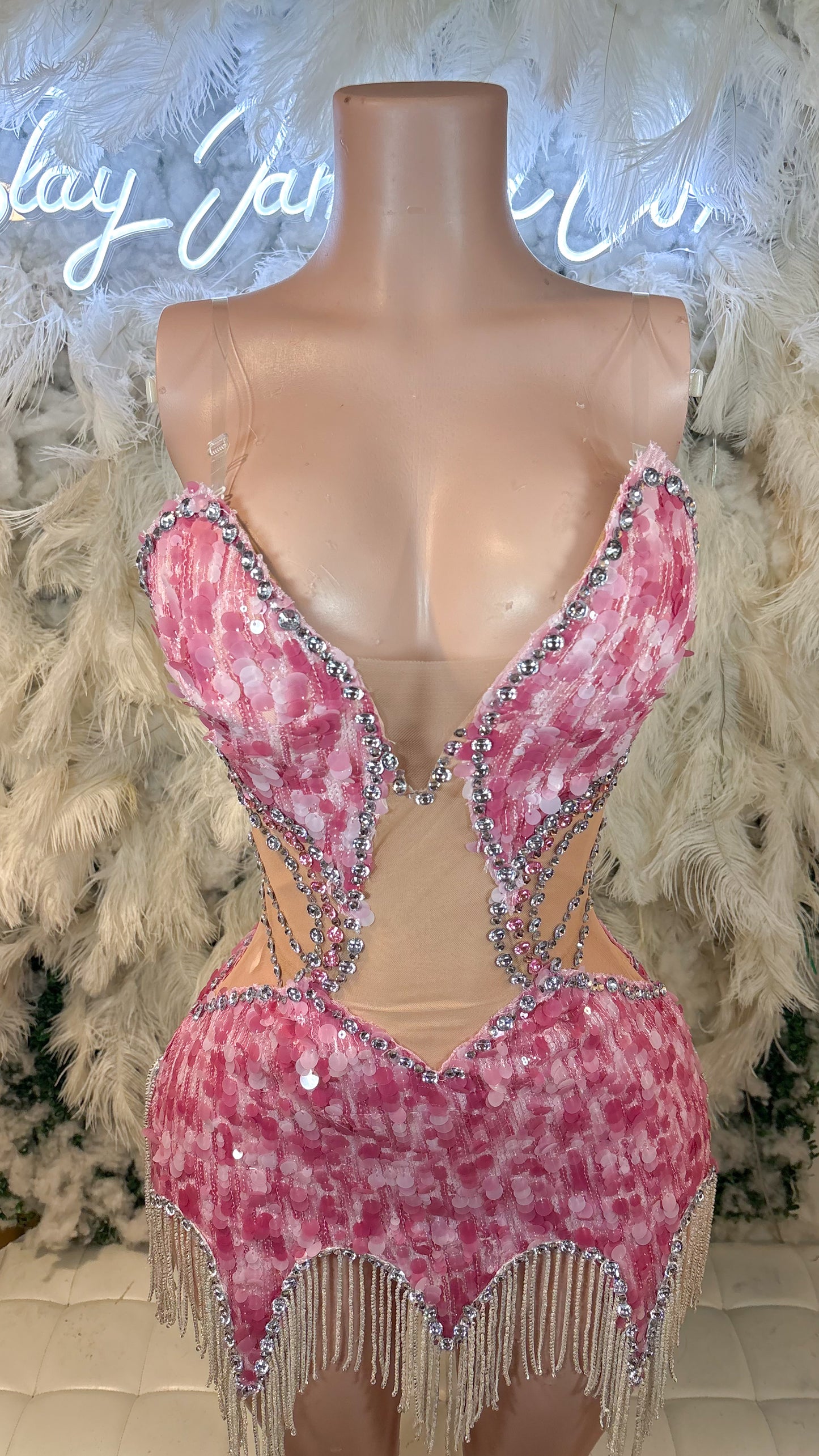 READY TO SHIP Princess Luxe Mesh Mini Dress