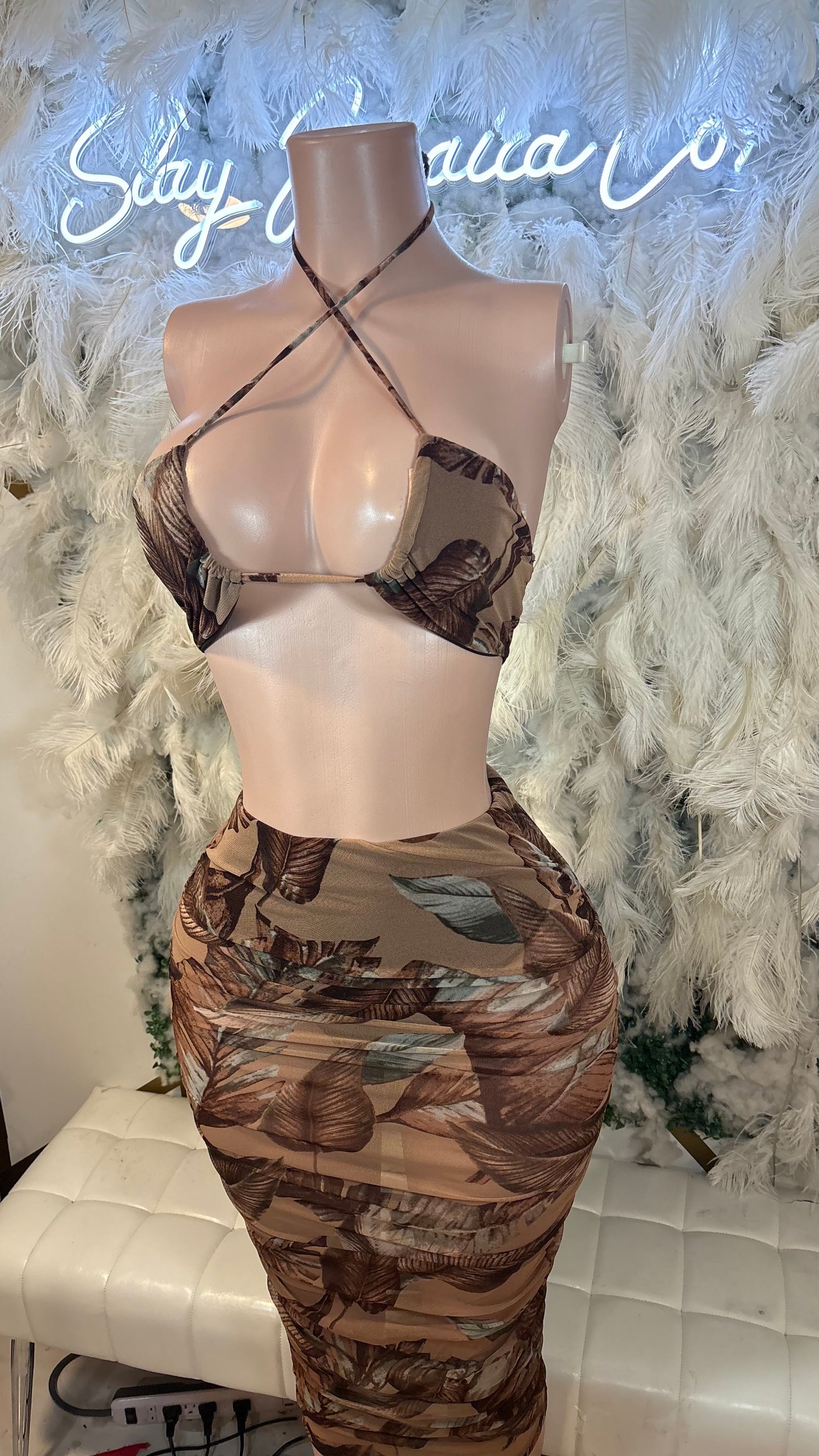 READY TO SHIP Here We Go Again Skirt Set