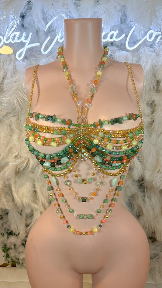 READY TO SHIP Tahitian Desires Beaded Top