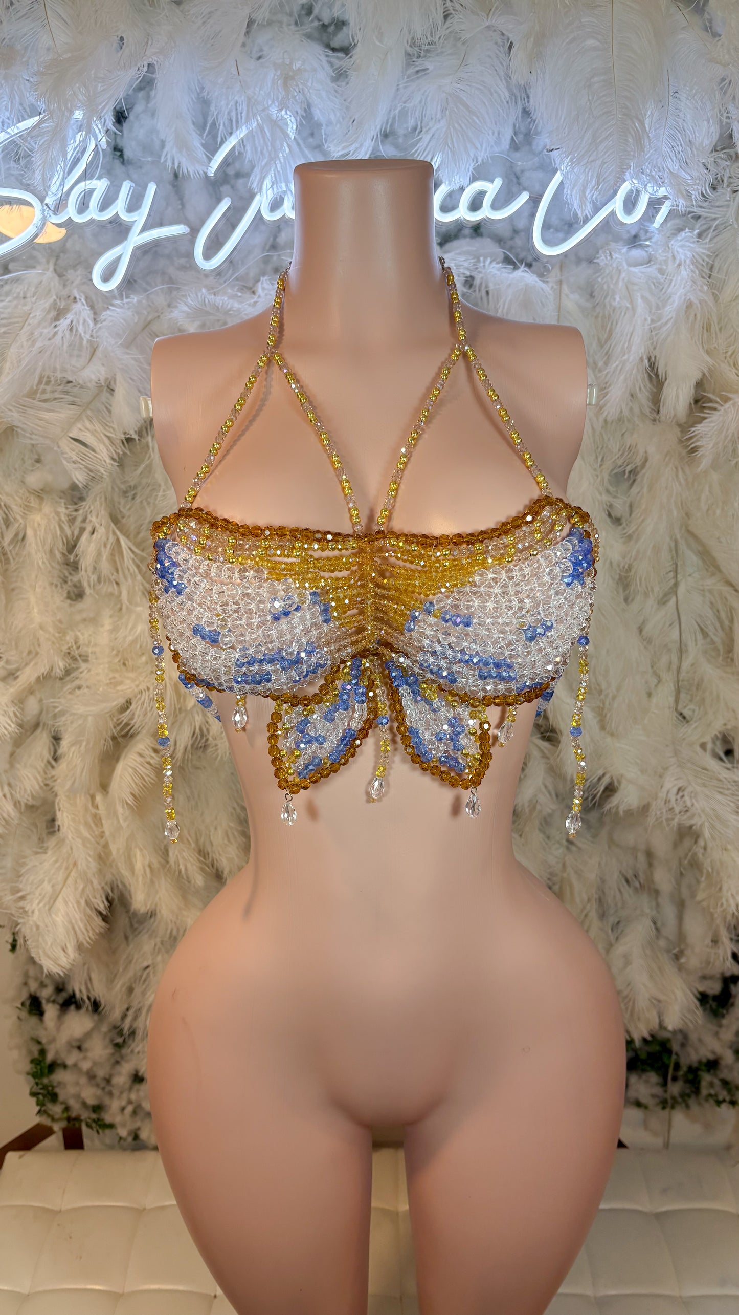 Mariposa Dreams Beaded Top