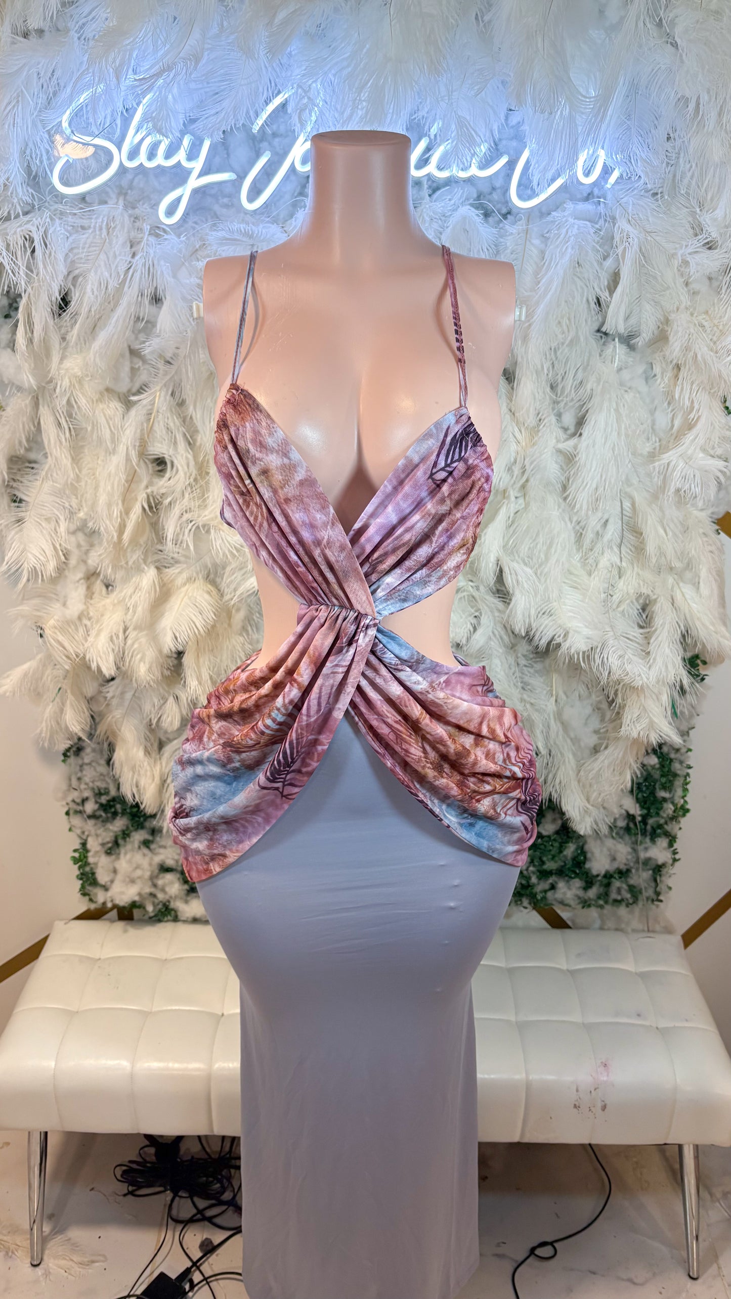 READY TO SHIP Tropics for Ever  Maxi Dress